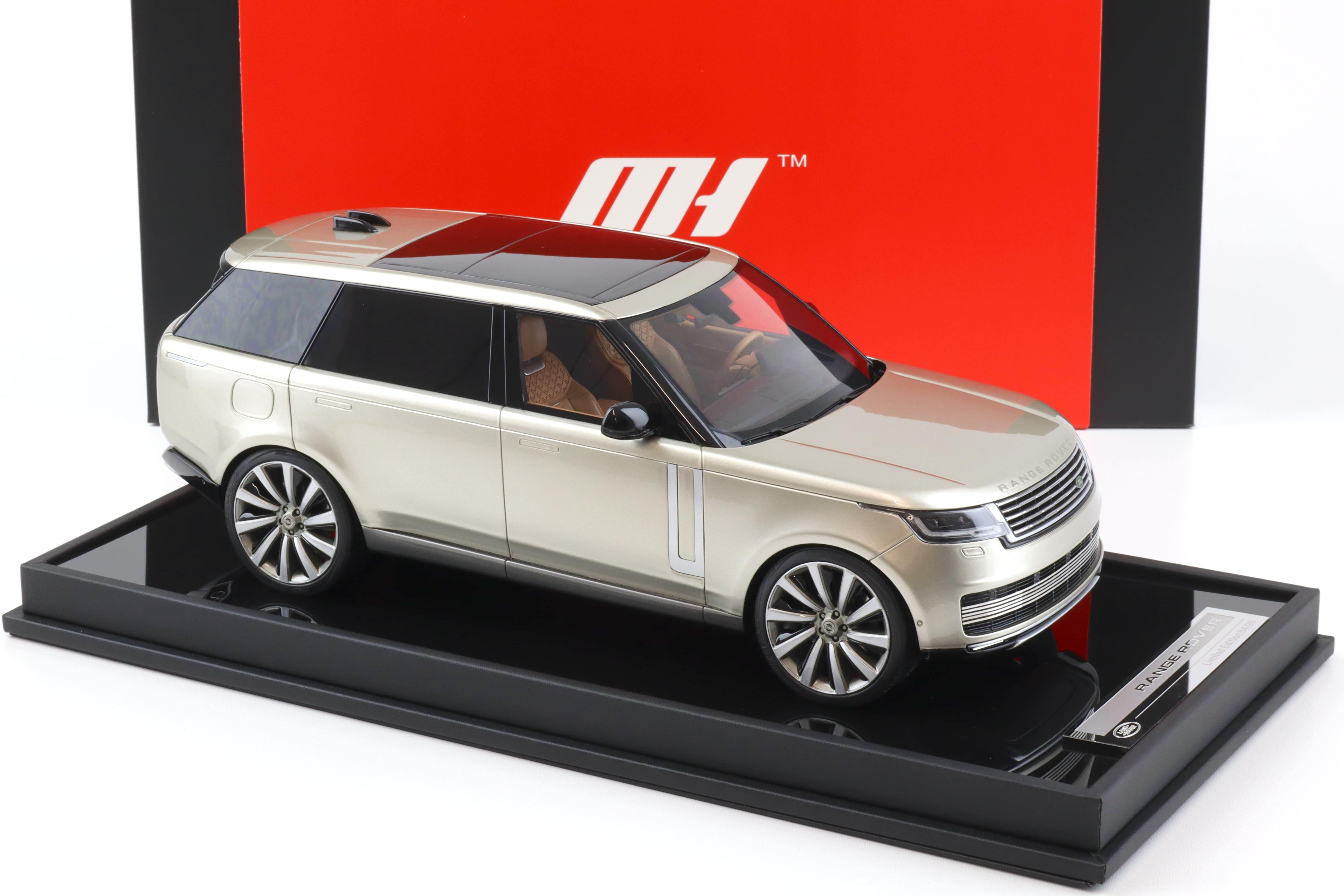 1:18 Motorhelix LCD Range Rover Autobiography 2023 light gold MH026CG