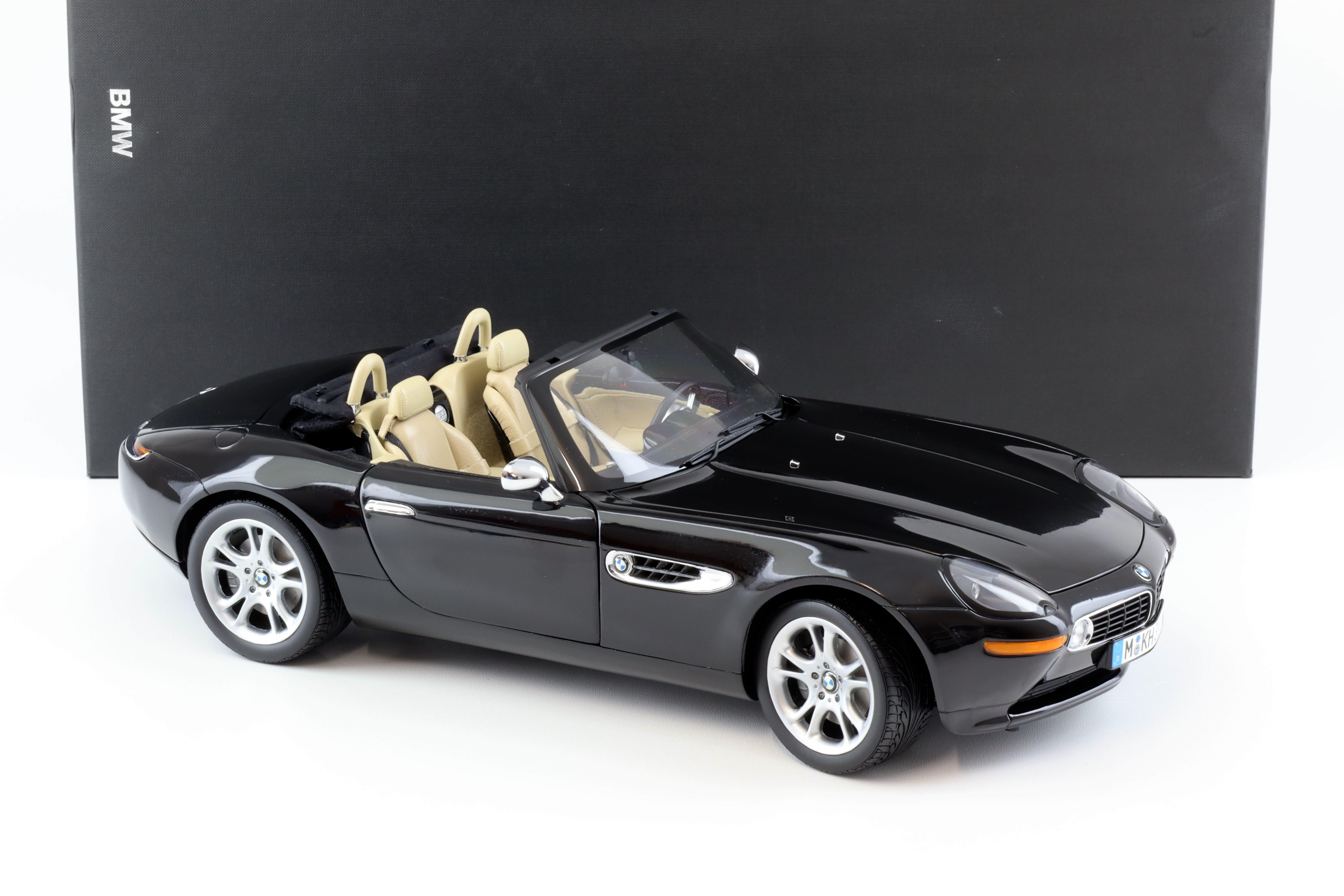 1:12 Kyosho BMW Z8 Roadster black/ beige interior DEALER VERSION