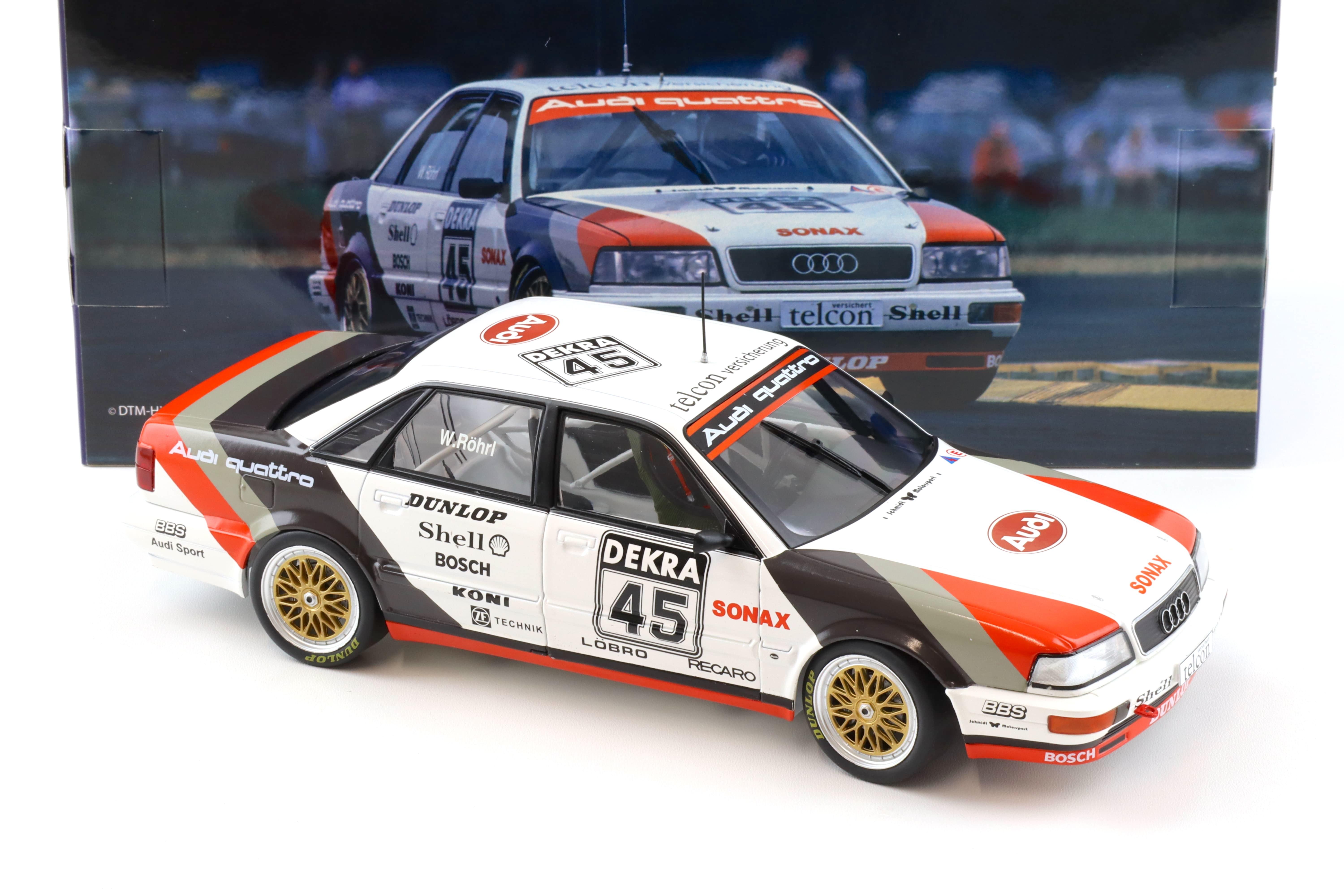 1:18 WERK83 Audi V8 DTM 1990 #45 Walter Röhrl