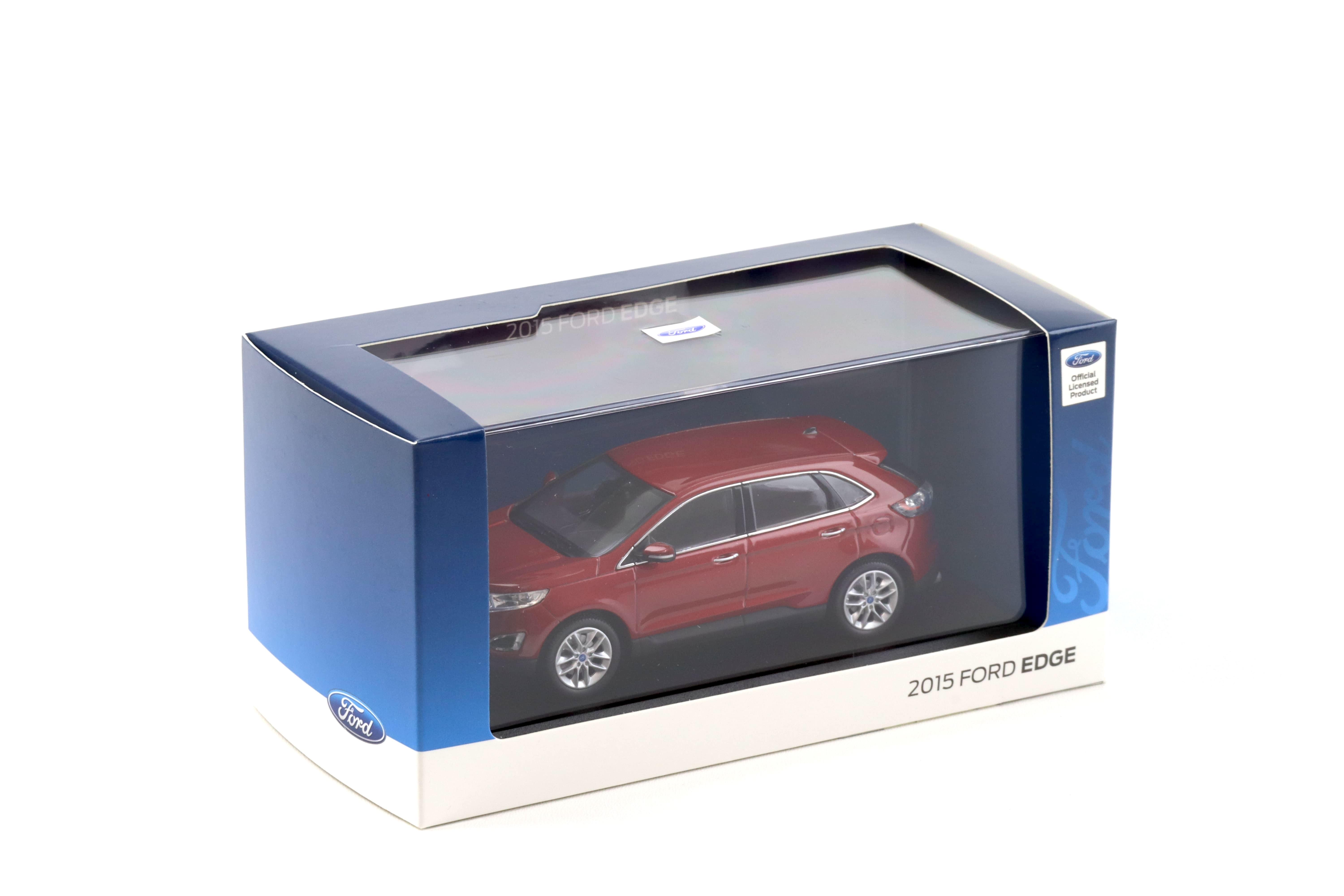 1:43 Norev 2015 Ford Edge SUV Ruby red metallic Ford Collection