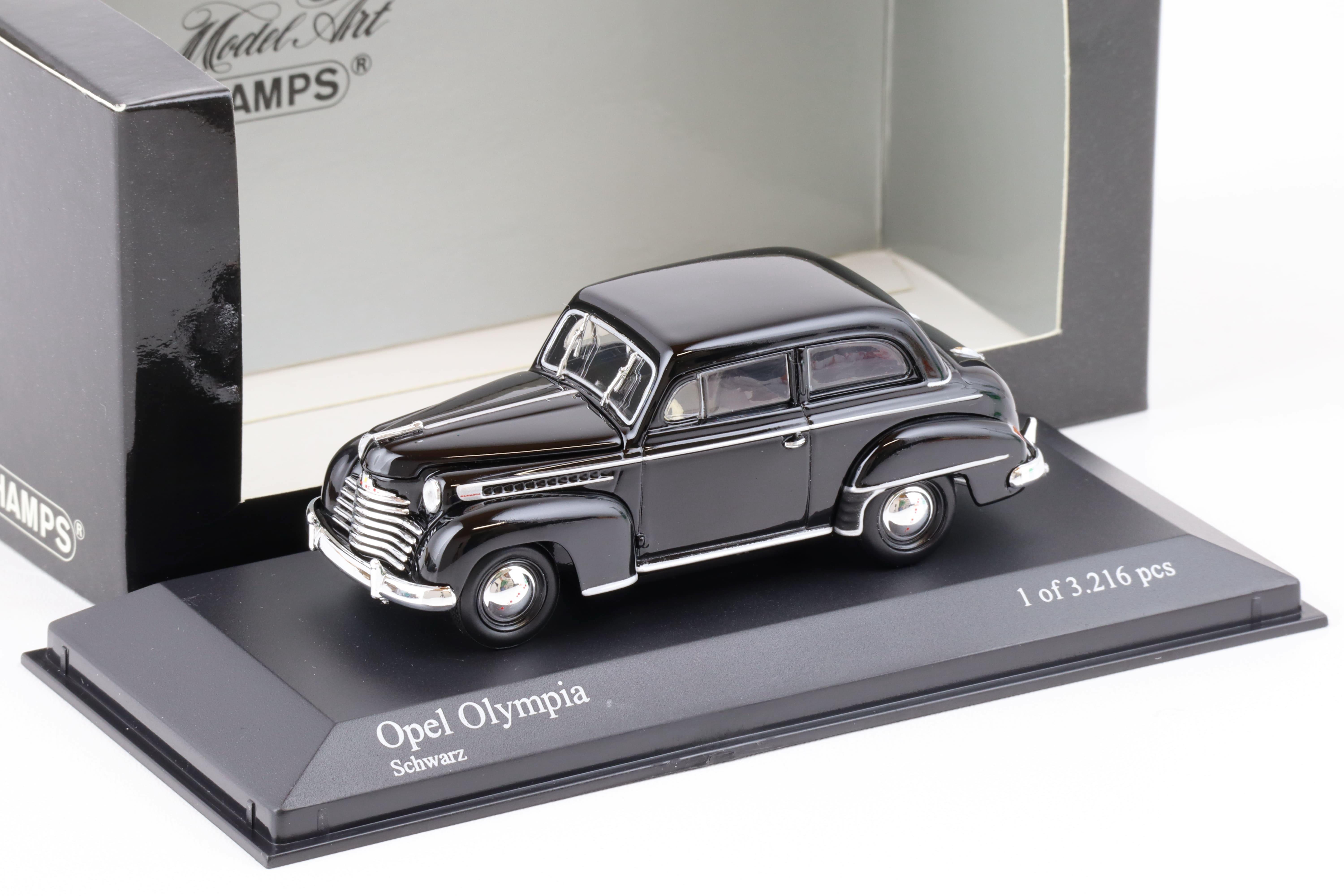 1:43 Minichamps Opel Olympia 1952 black