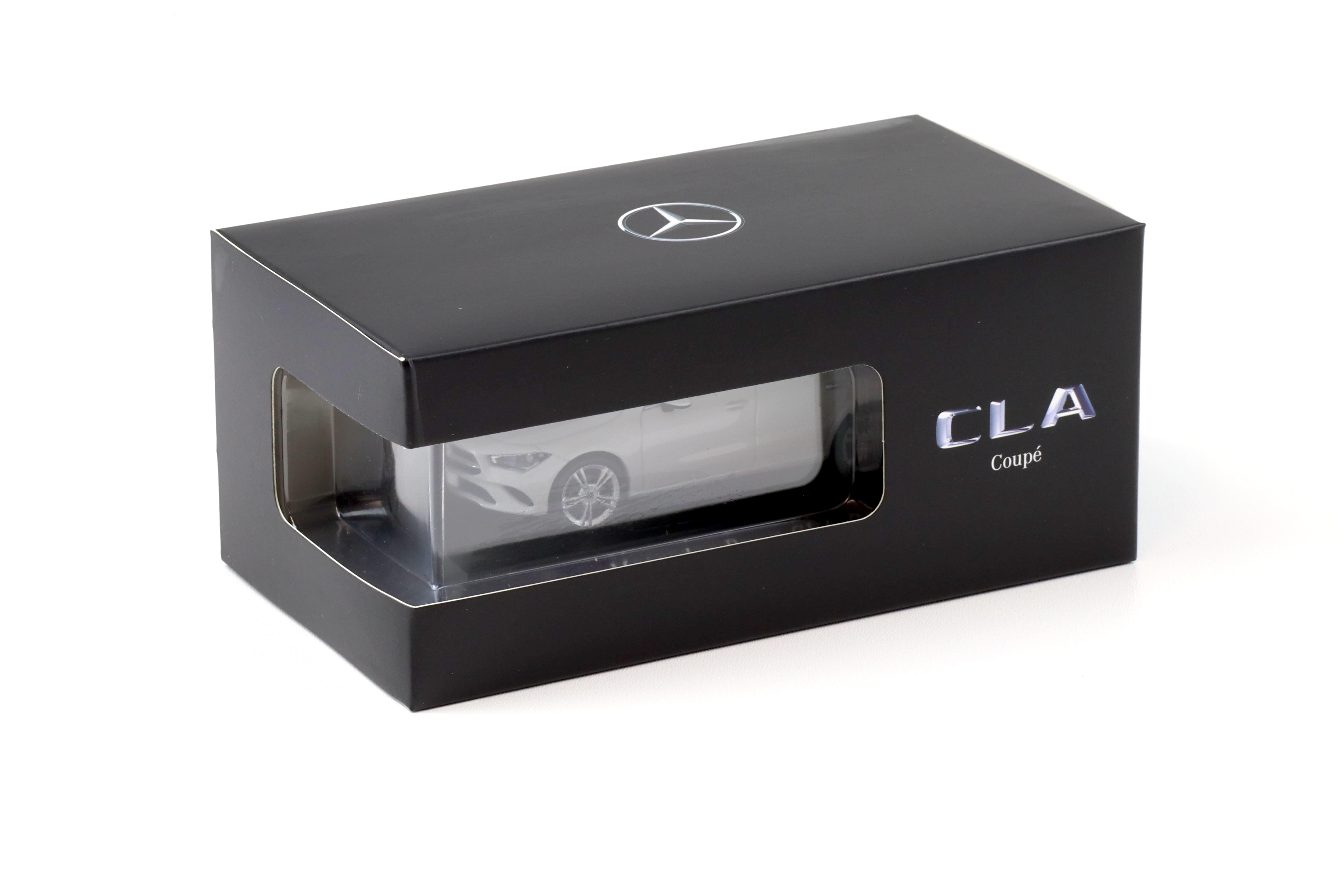 1:43 Spark Mercedes CLA Coupe C118 digital white 2019 DEALER VERSION