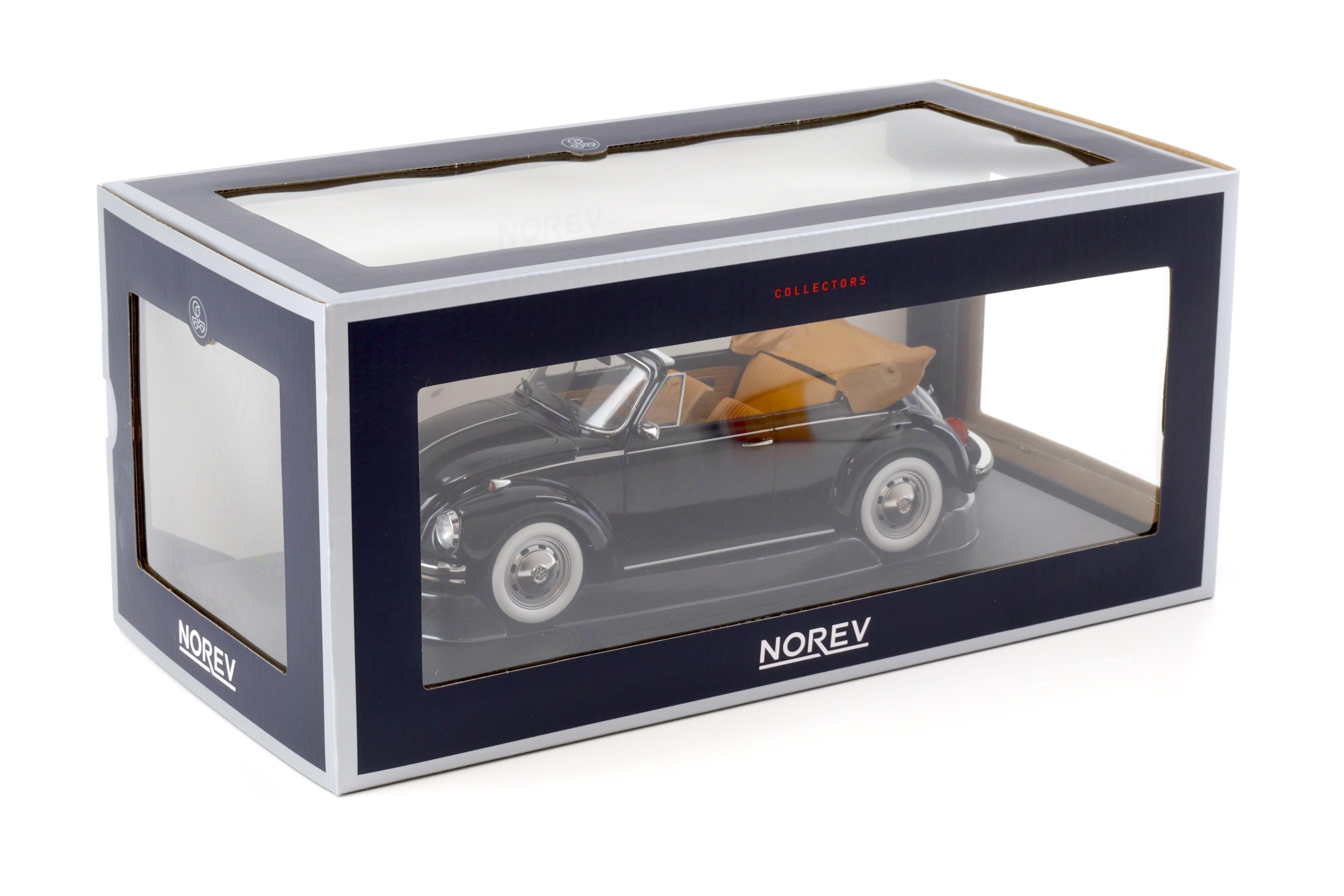 1:18 Norev VW 1303 Käfer Beetle Cabriolet 1973 black