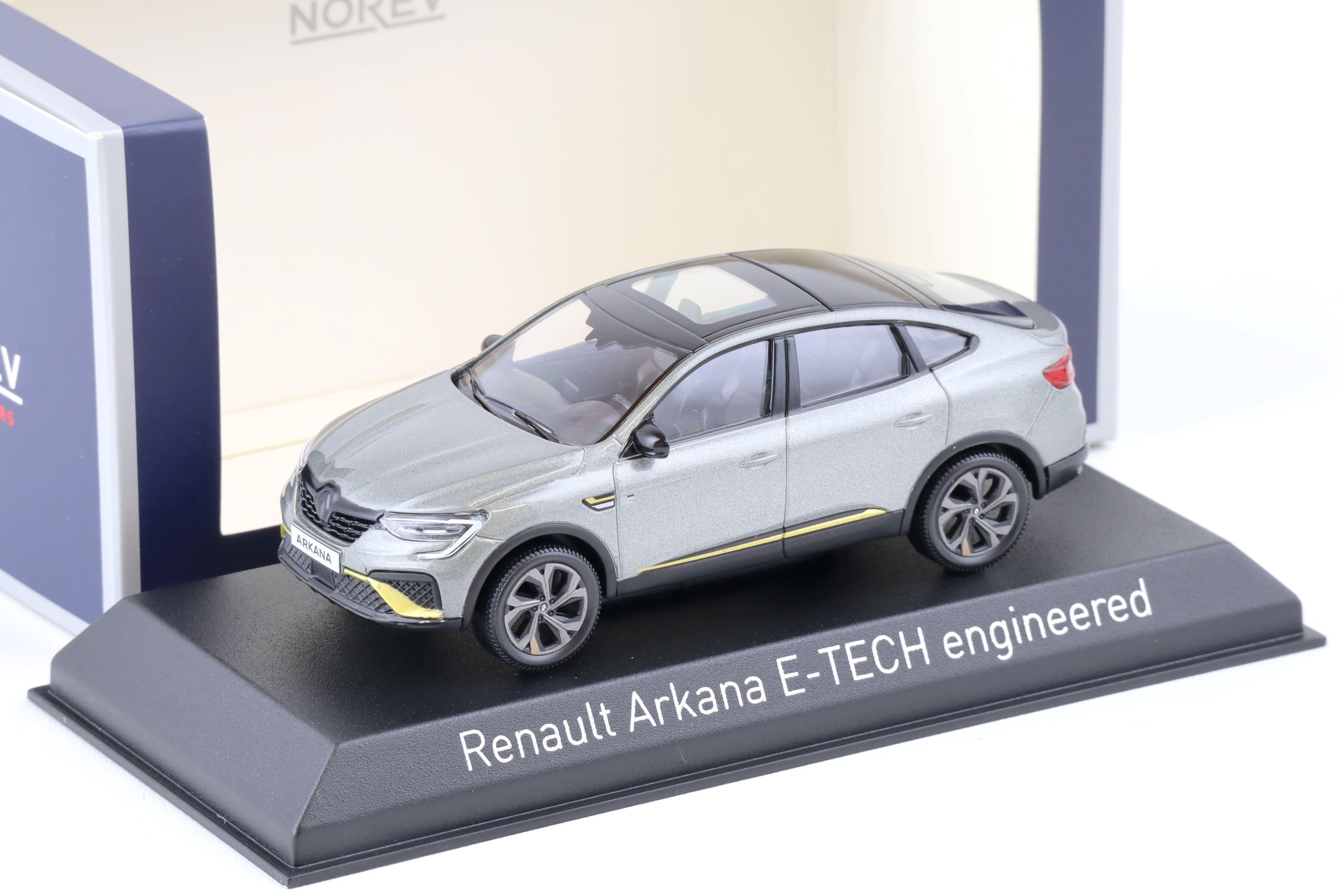 1:43 Norev Renault Arkana E-TECH engineered 2022 metallic grey 517686