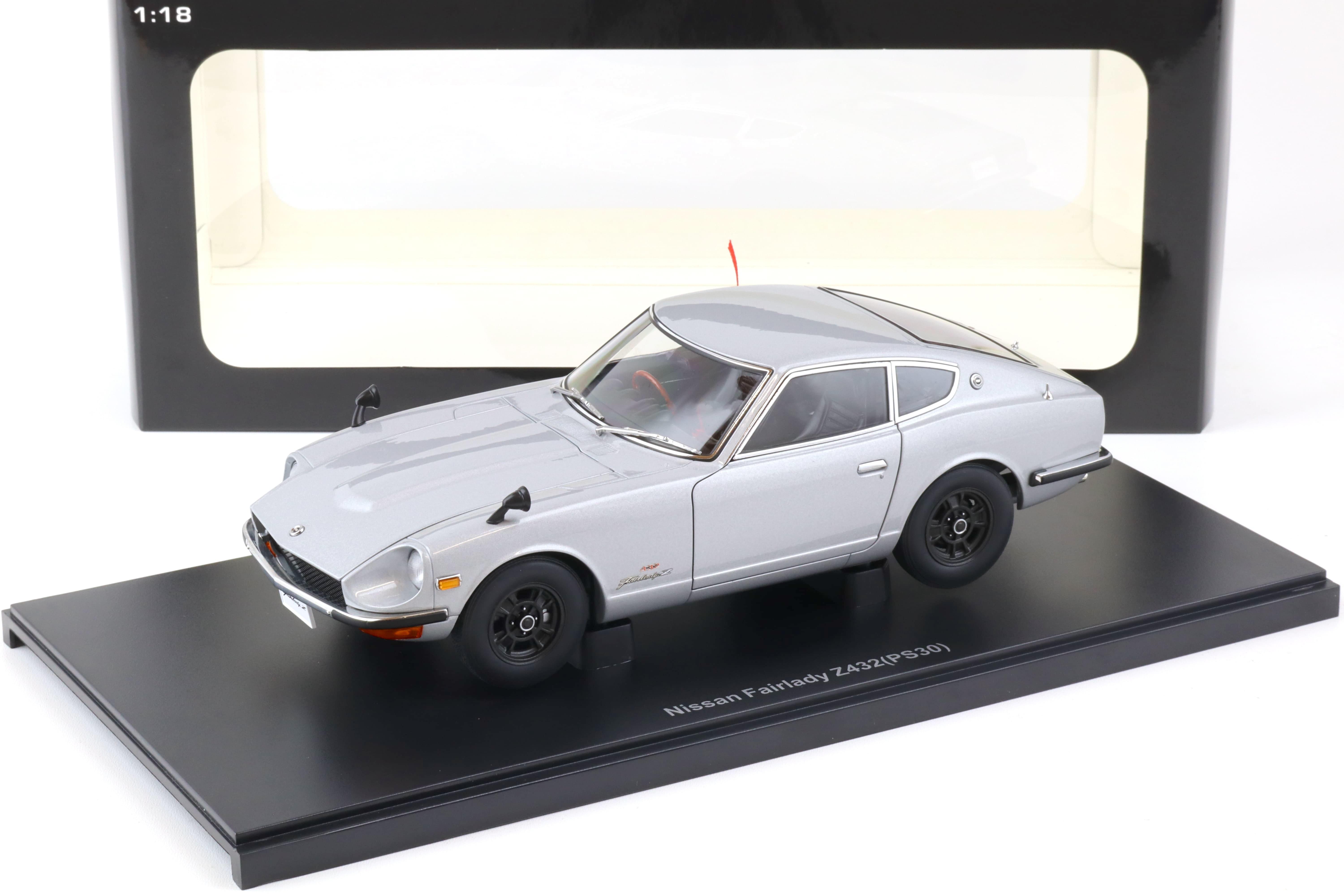 1:18 AUTOart Nissan Fairlady Z432 (PS30) Coupe RHD silver 77437