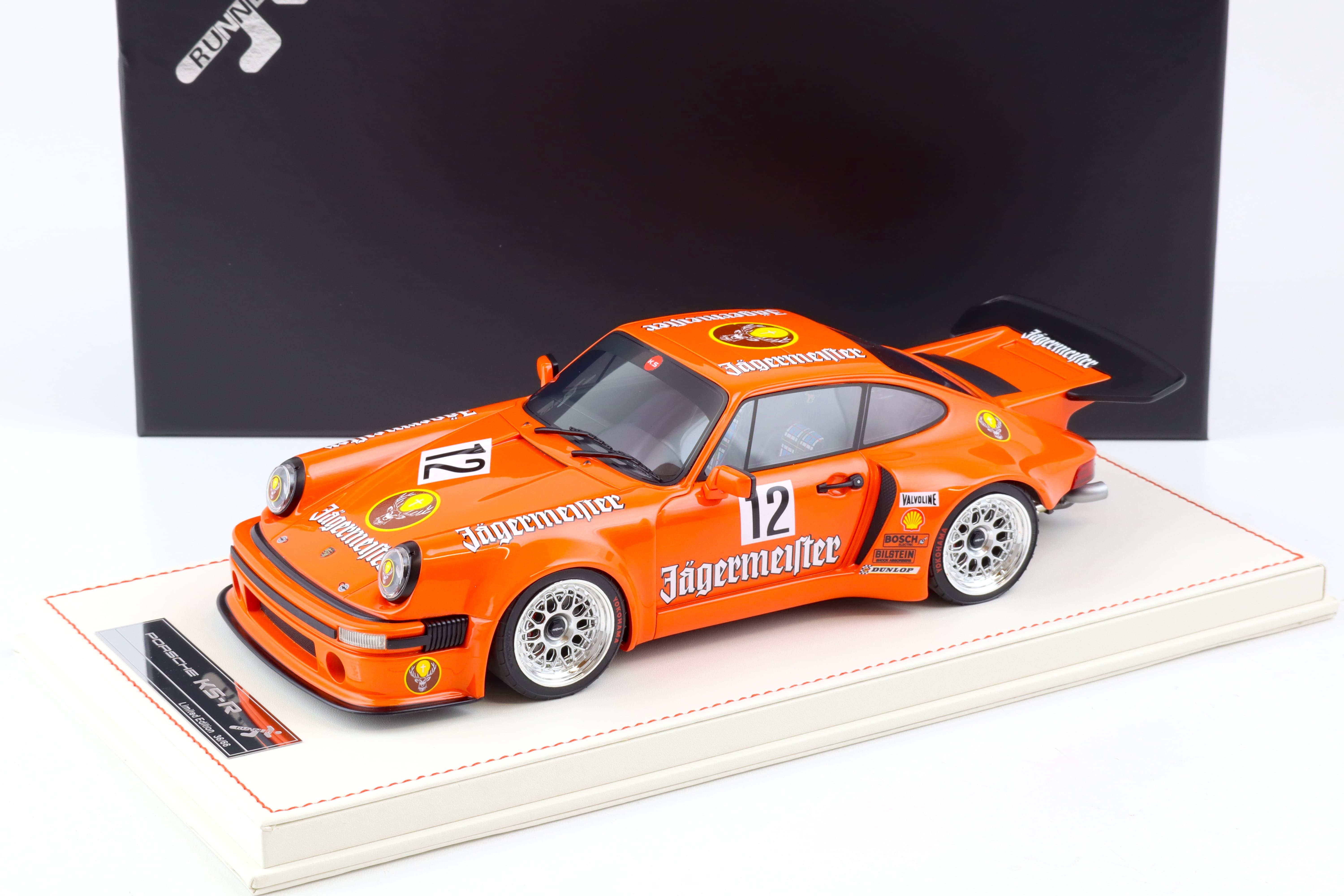 1:18 Runner Porsche 911 Carrera RSR 3.0 KS-R Coupe Jägermeister orange