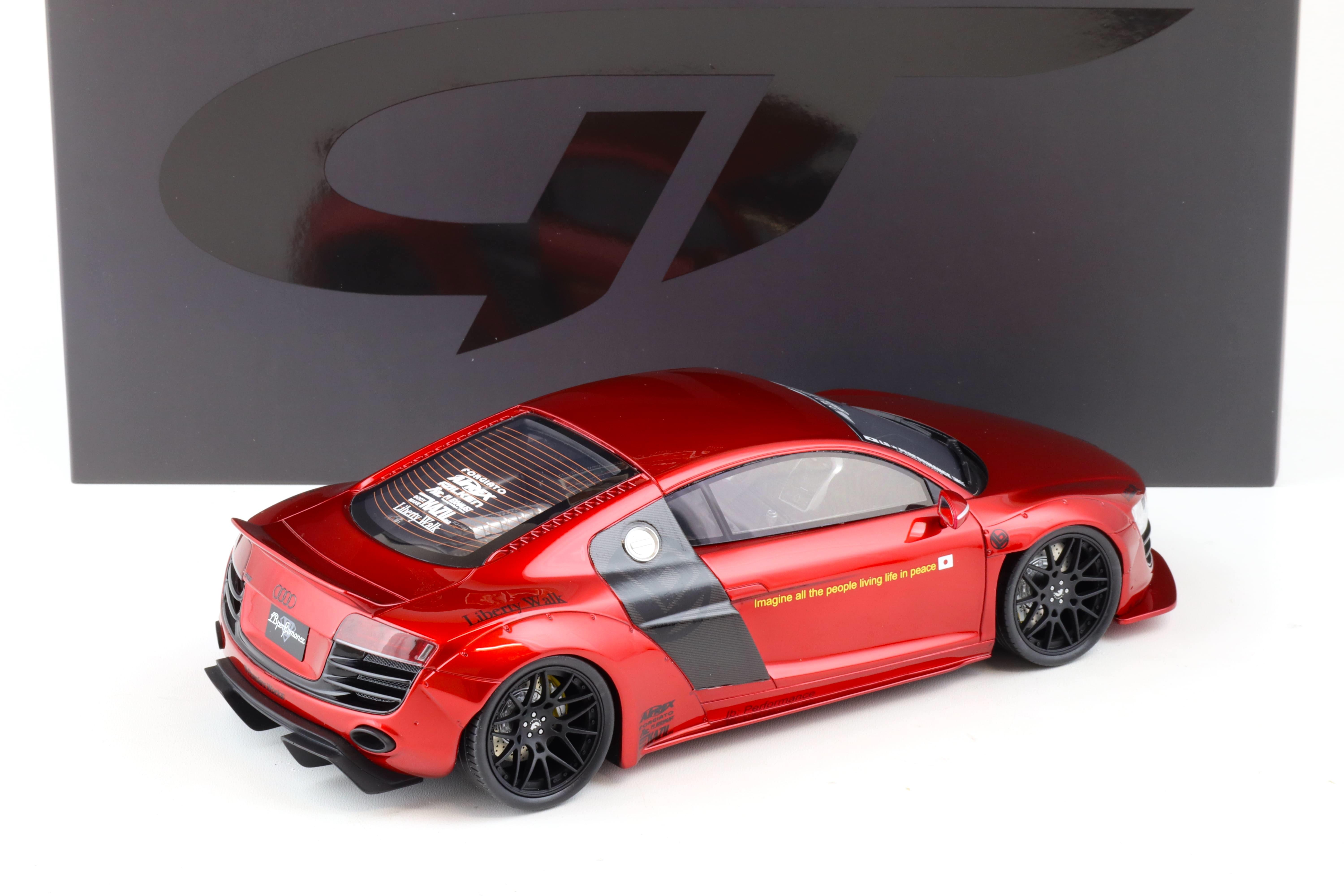 1:18 GT Spirit GT892 Audi R8 by LB-WORKS LBWK LB Performance 2022 red