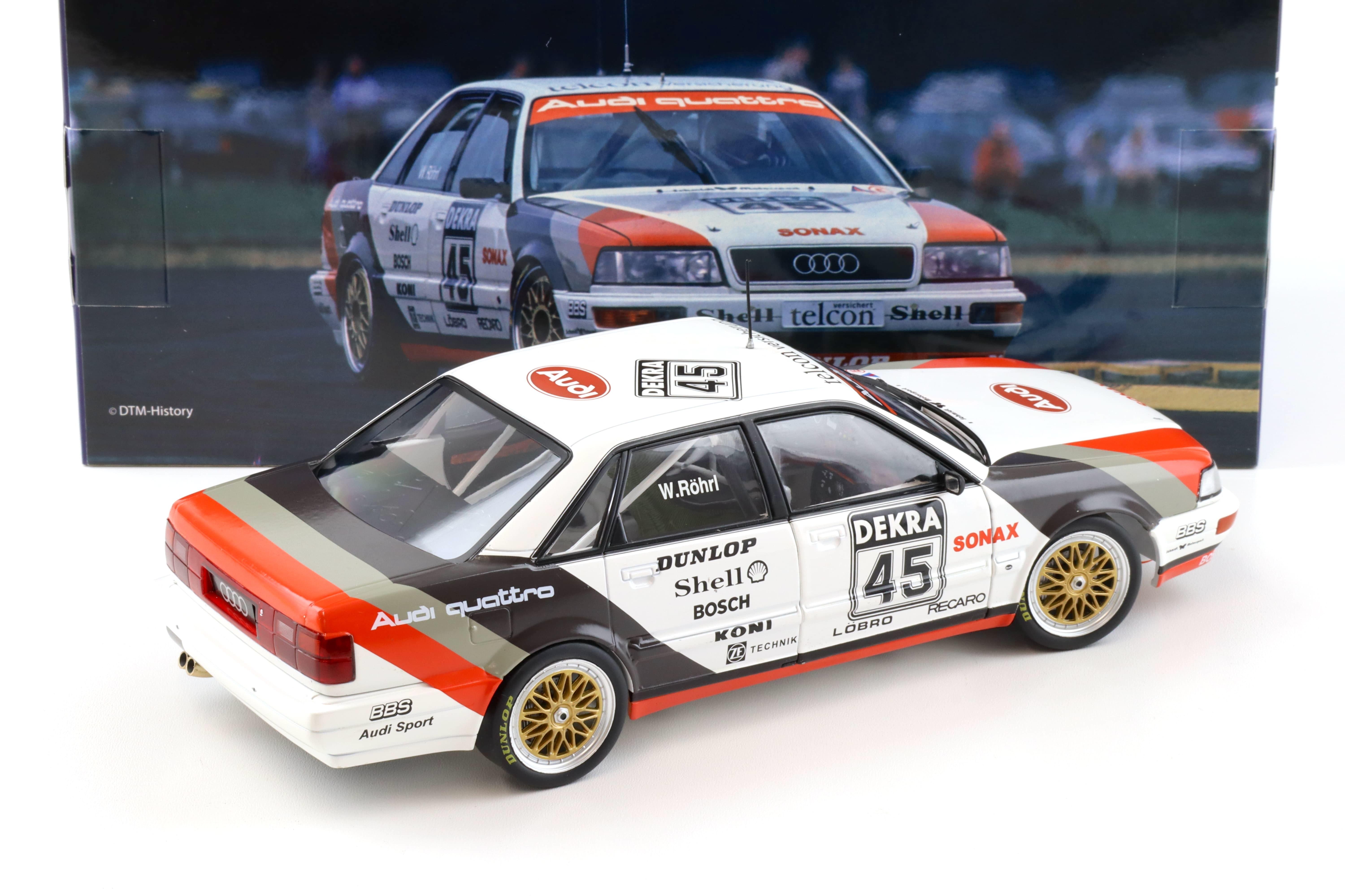 1:18 WERK83 Audi V8 DTM 1990 #45 Walter Röhrl