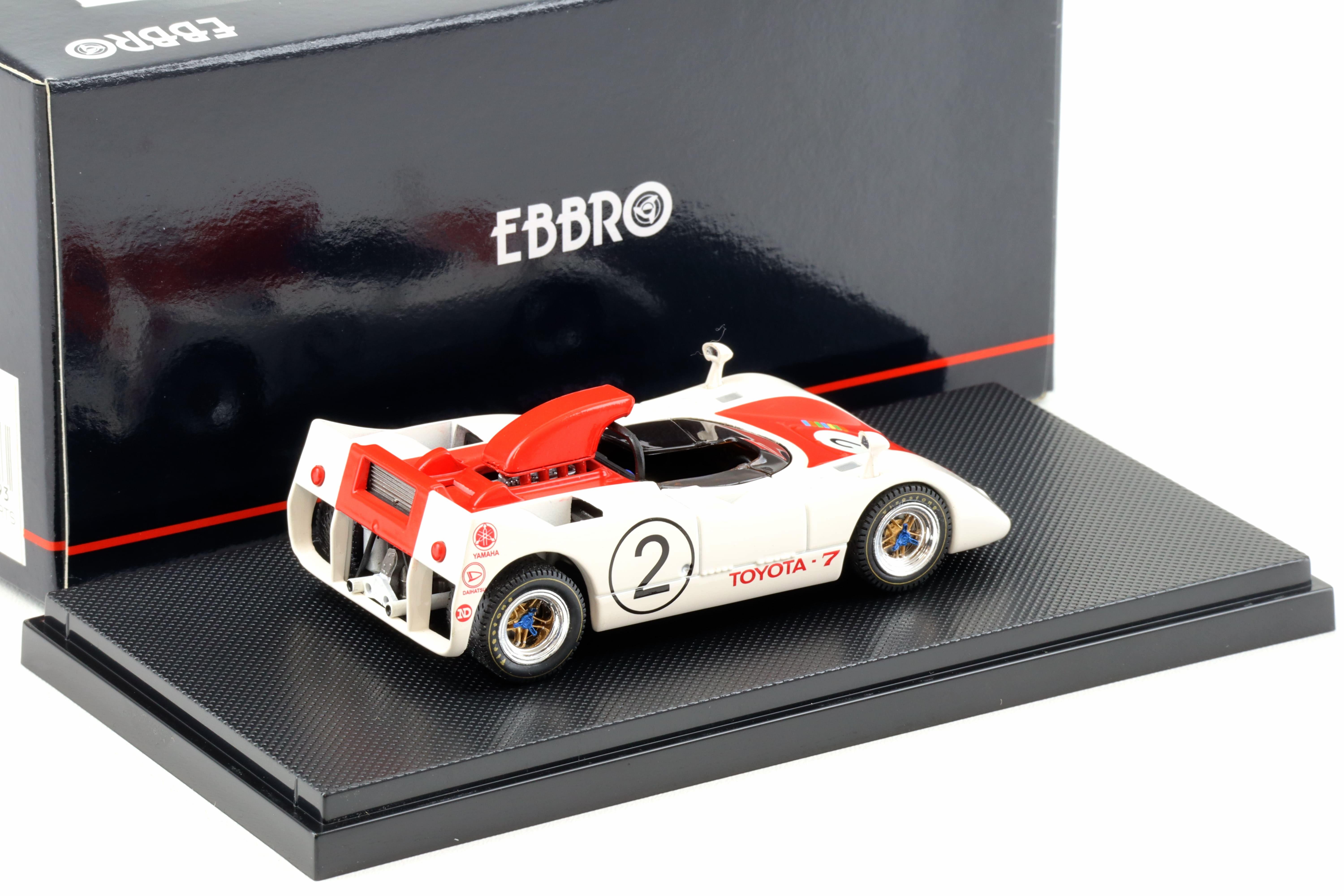 1:43 Ebbro Toyota 7 Japan GP 1969 #2 white/ red