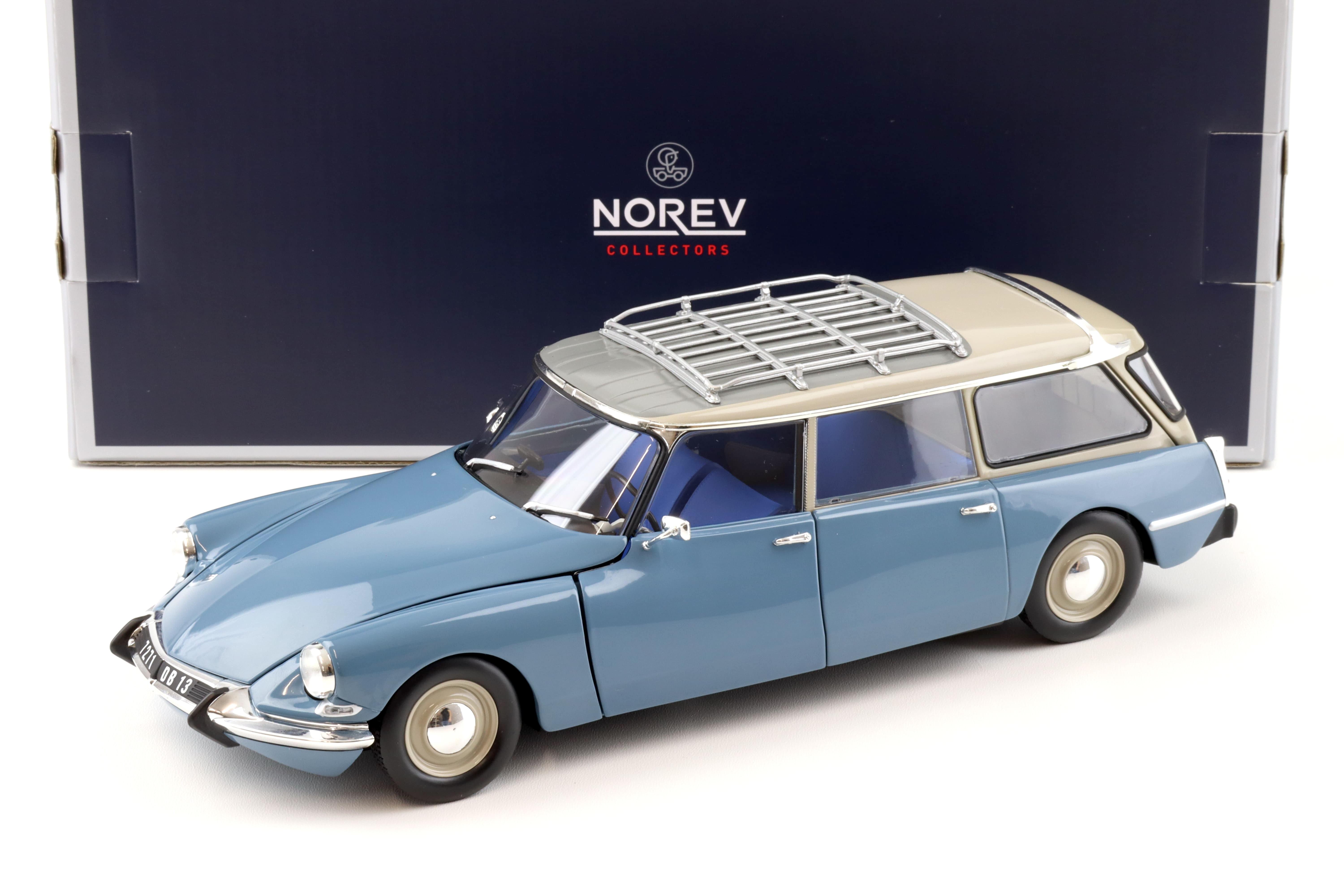 1:18 Norev Citroen ID 19 Break 1967 Monte Carlo blue 181591