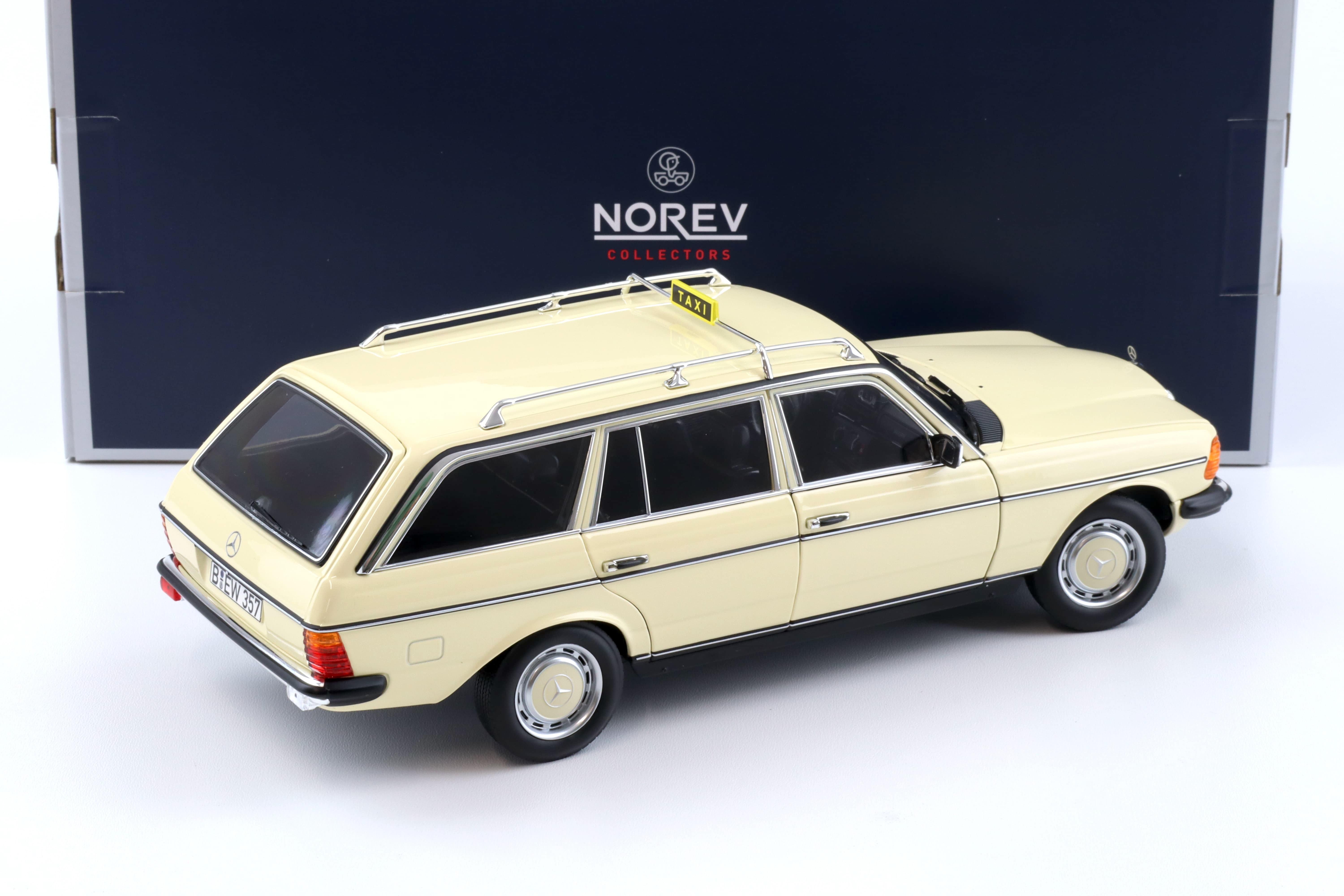 1:18 Norev Mercedes 200T W123 T-Modell 1982 TAXI beige 183731