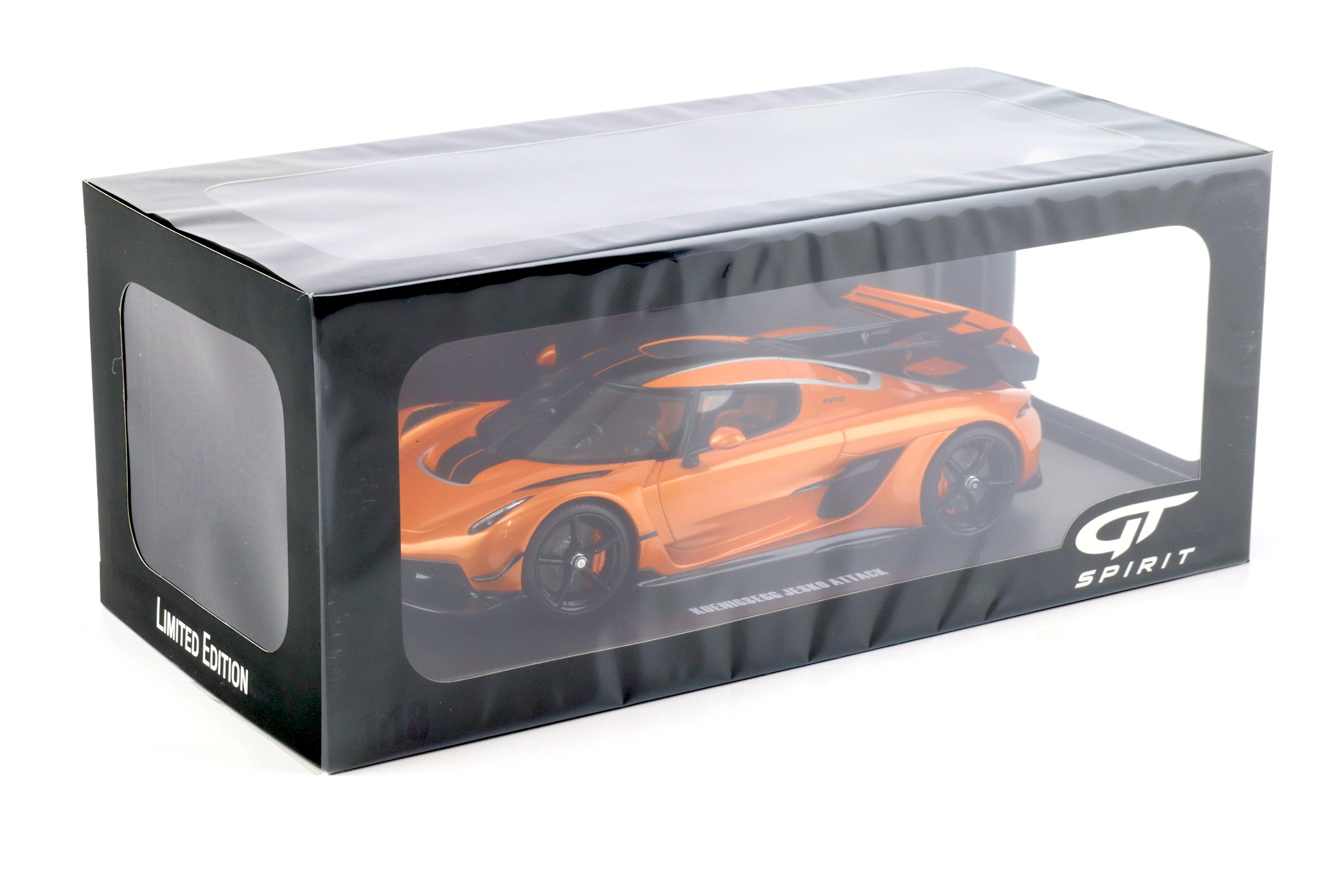 1:18 GT Spirit GT898 Koenigsegg Jesko Attack 2023 Tang orange metallic 