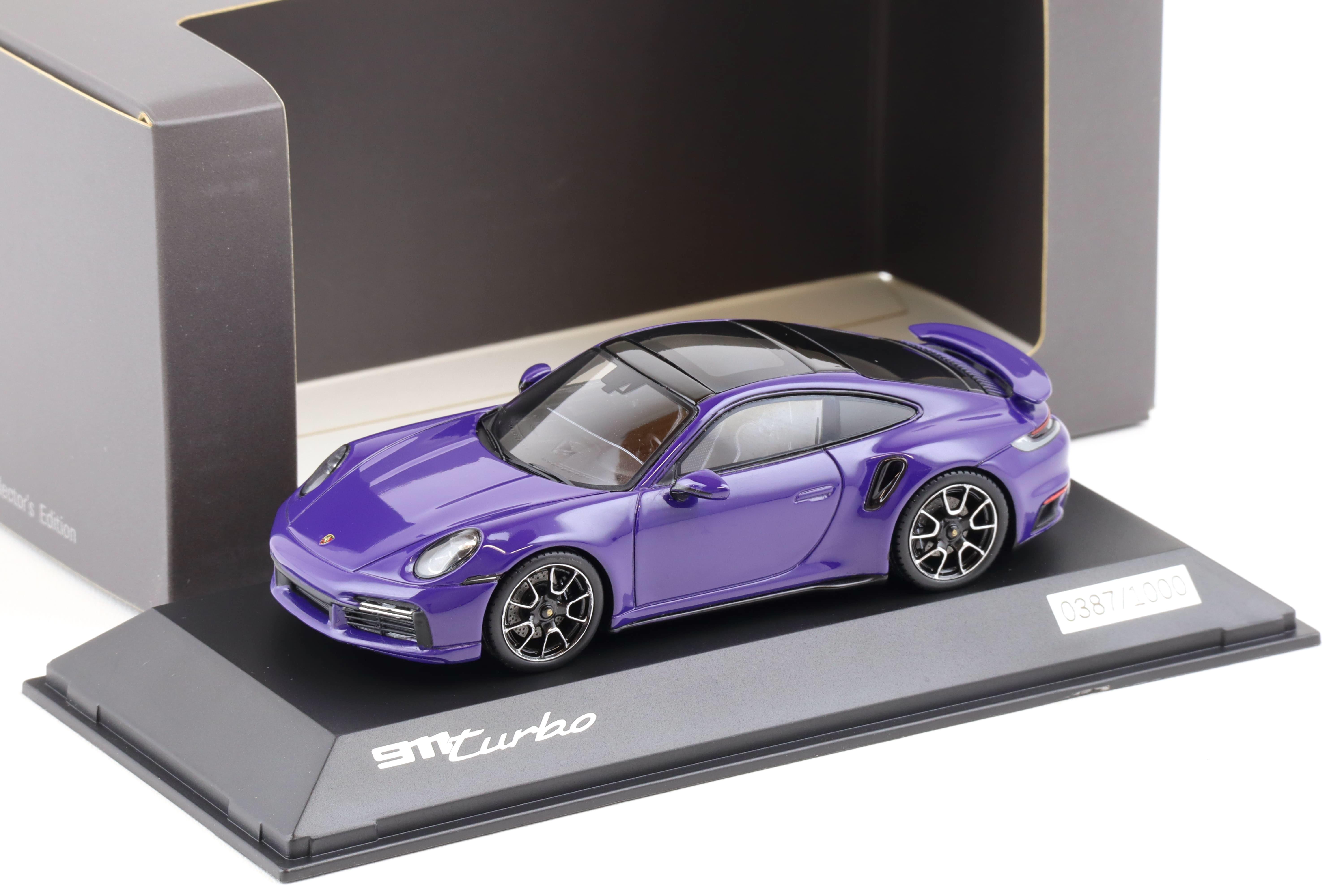 1:43 Spark Porsche 911 (992) Turbo Coupe ultra violet WAP DEALER