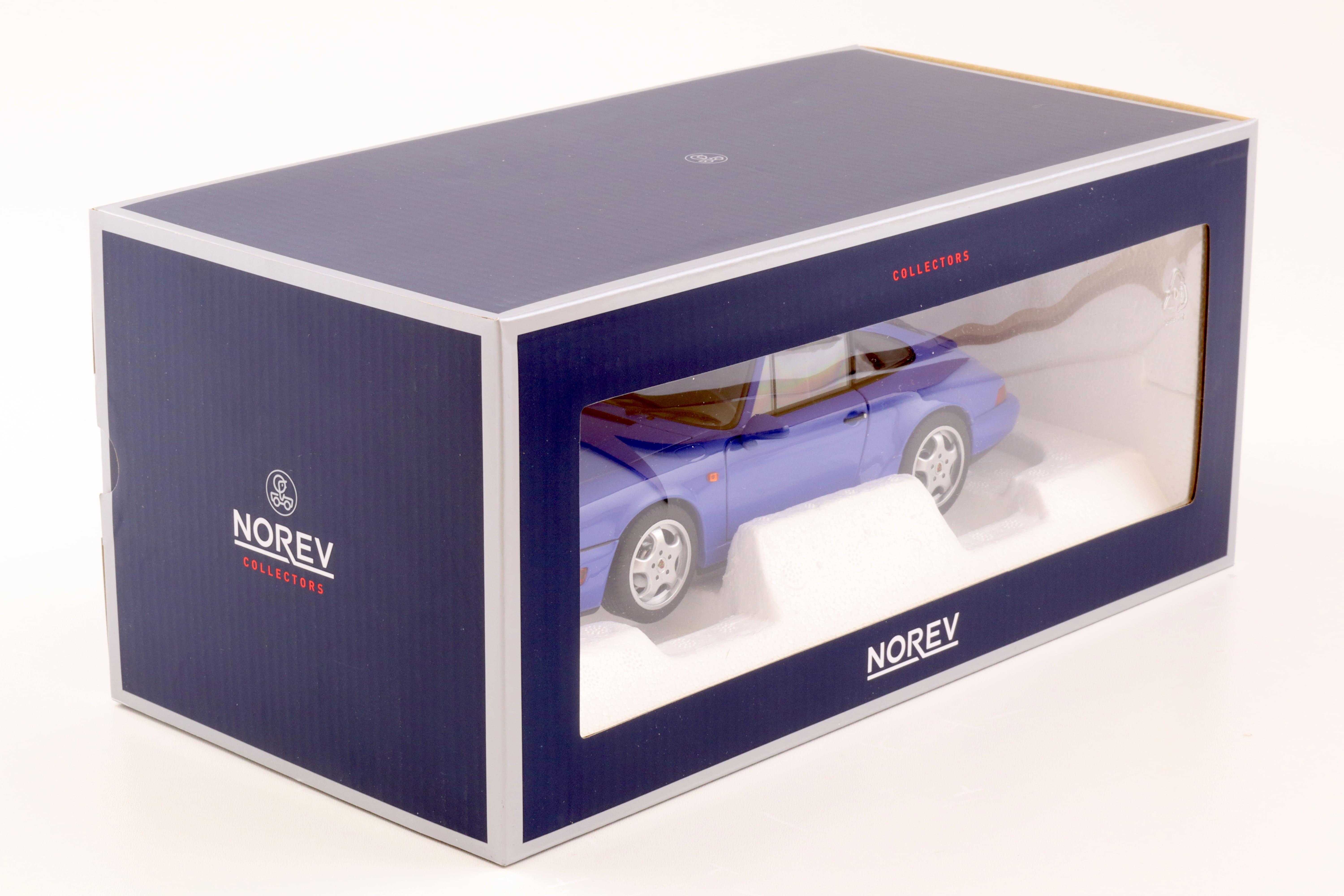 1:18 Norev Porsche 911 (964) Carrera 4 Coupe 1990 Maritim blue - Limited 504 pcs.