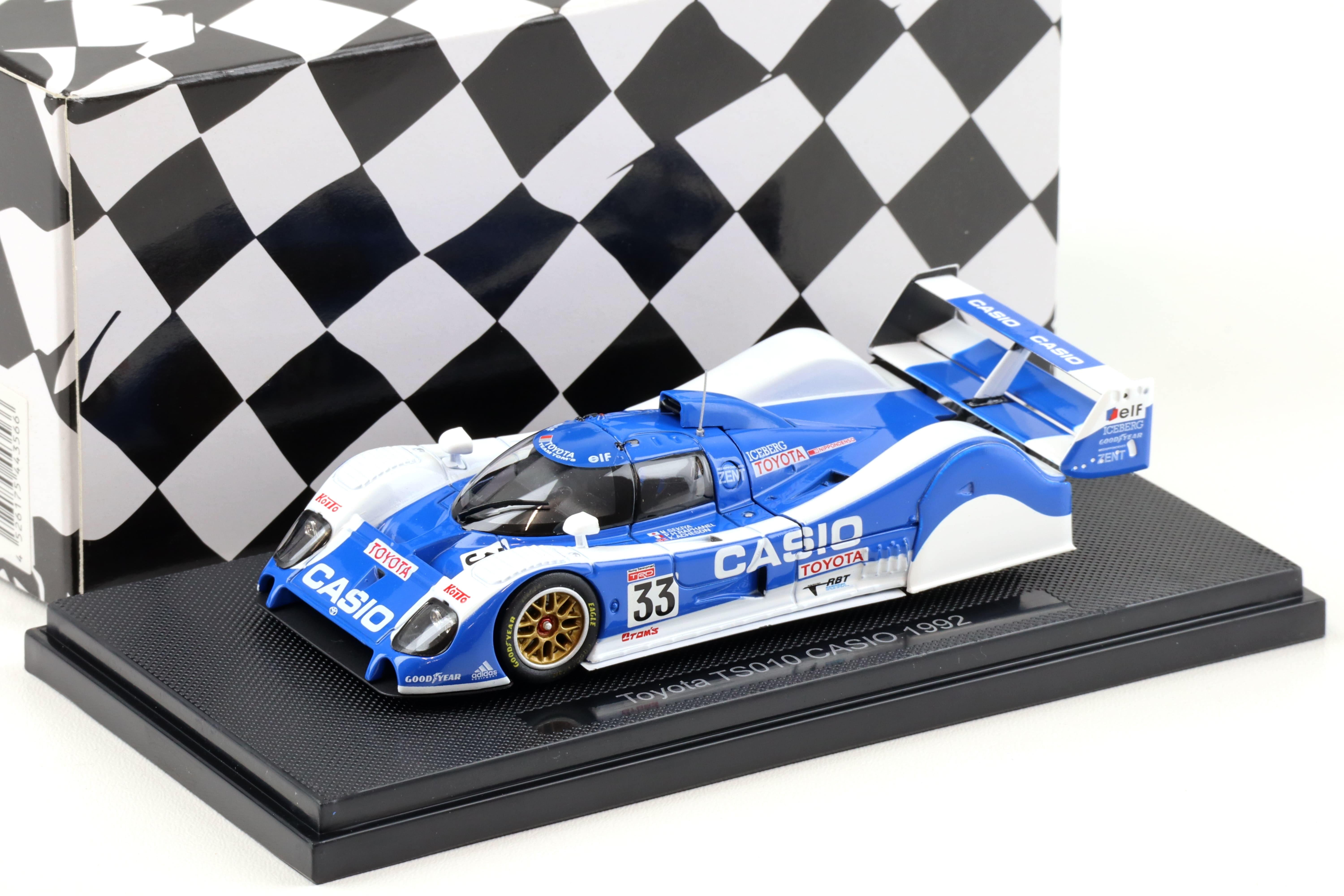 1:43 Ebbro Toyota TS010 CASIO 1992 Sekiya/Raphanel/Acheson #33