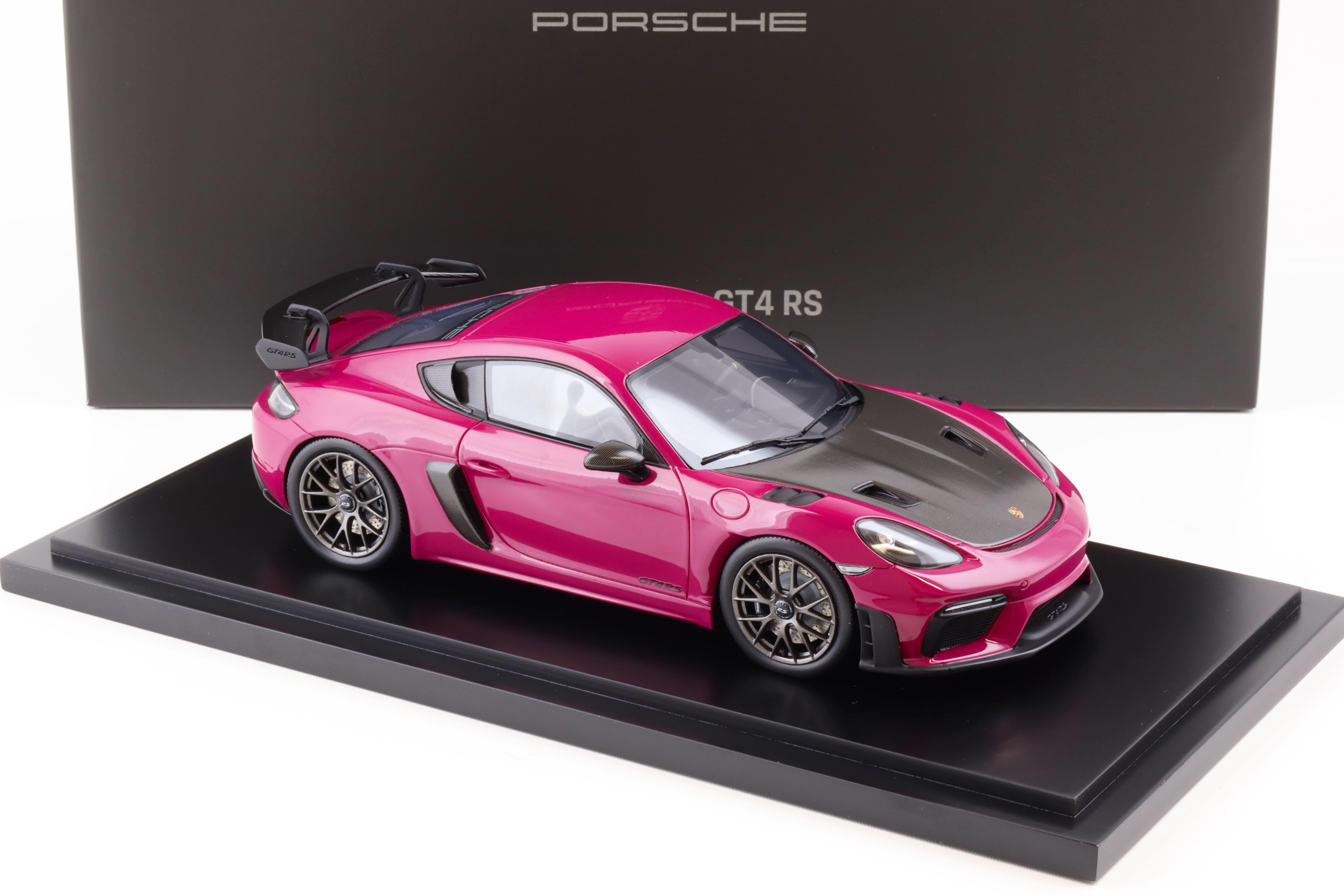 1:18 Spark Porsche 718 Cayman GT4 RS (982) Rubystone red Limited WAP DEALER