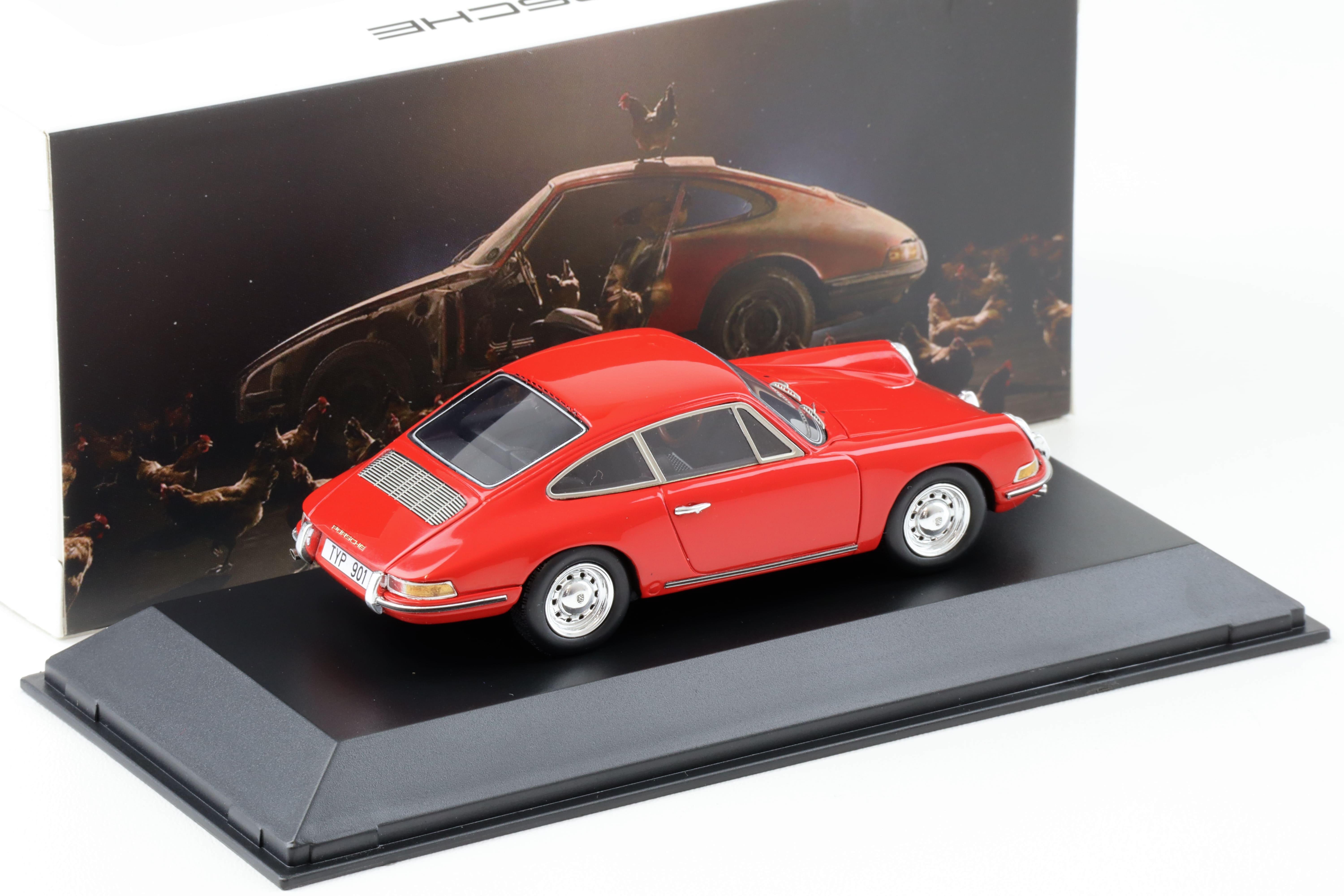 1:43 Spark Porsche 911 (901 Nr.57) Coupe 1964 Signal red MAP Porsche Museum