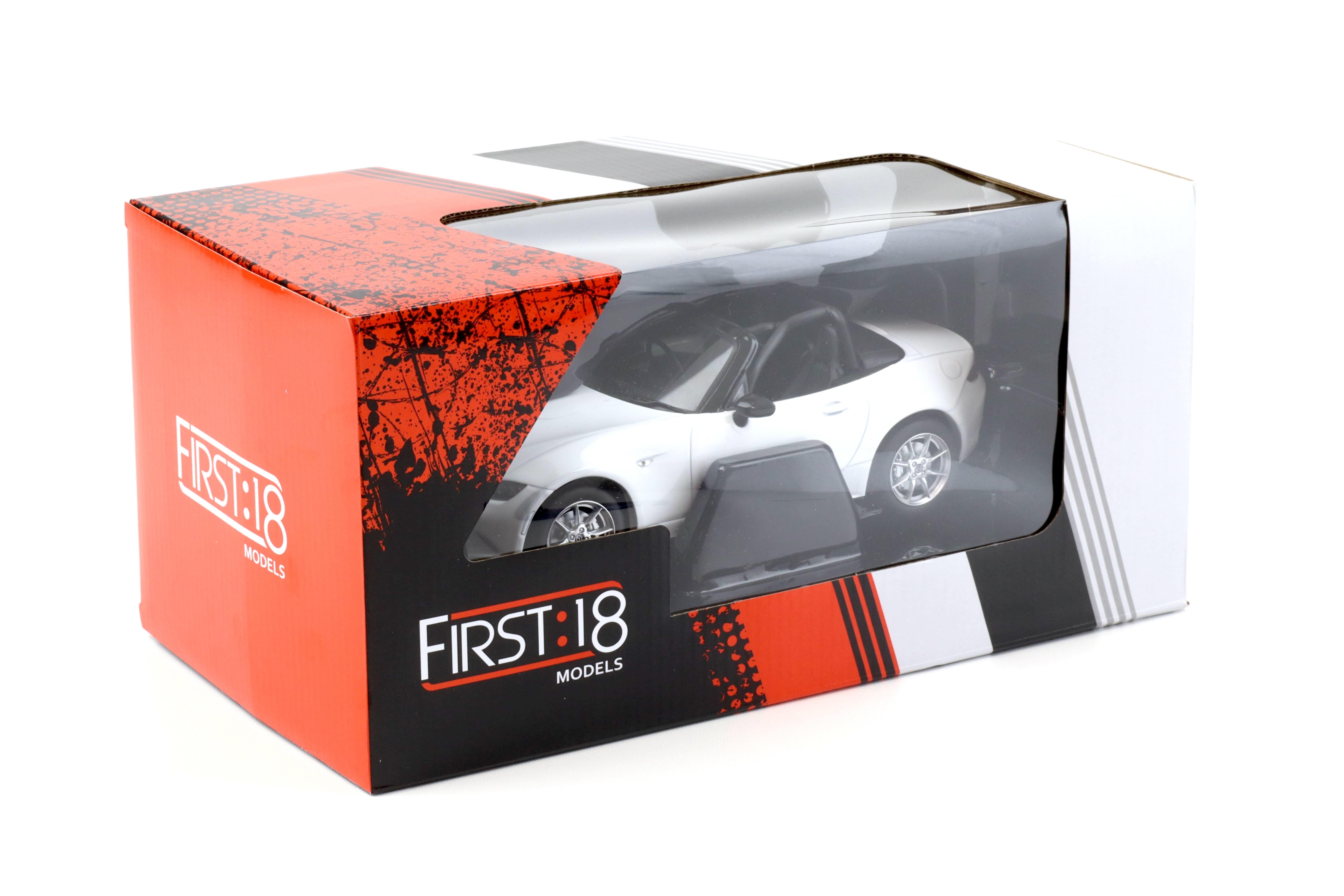 1:18 First18 Mazda MX-5 Roadster NR-A 2015 RHD white