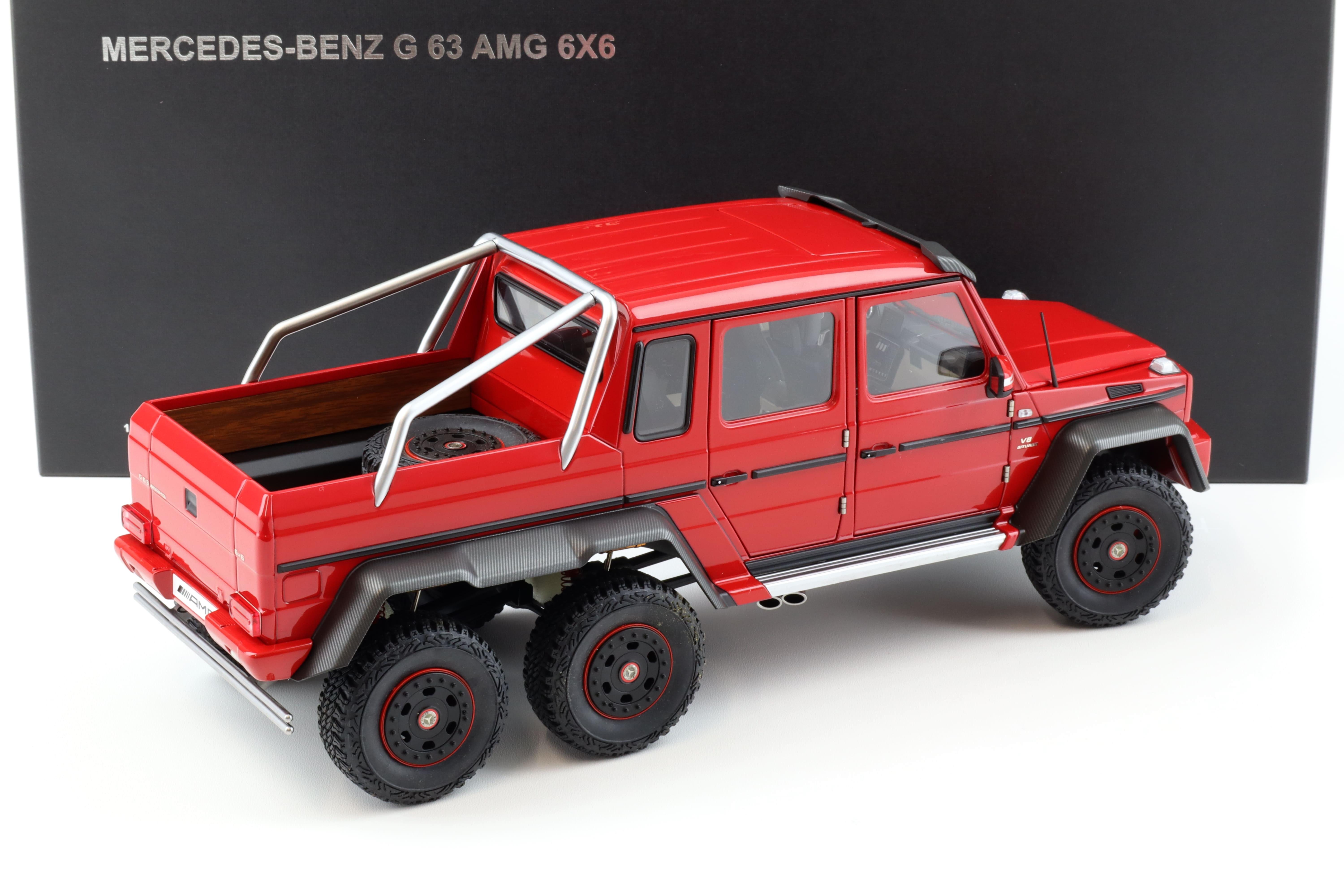 1:18 AUTOart 2013 Mercedes G63 AMG 6x6 red 76304