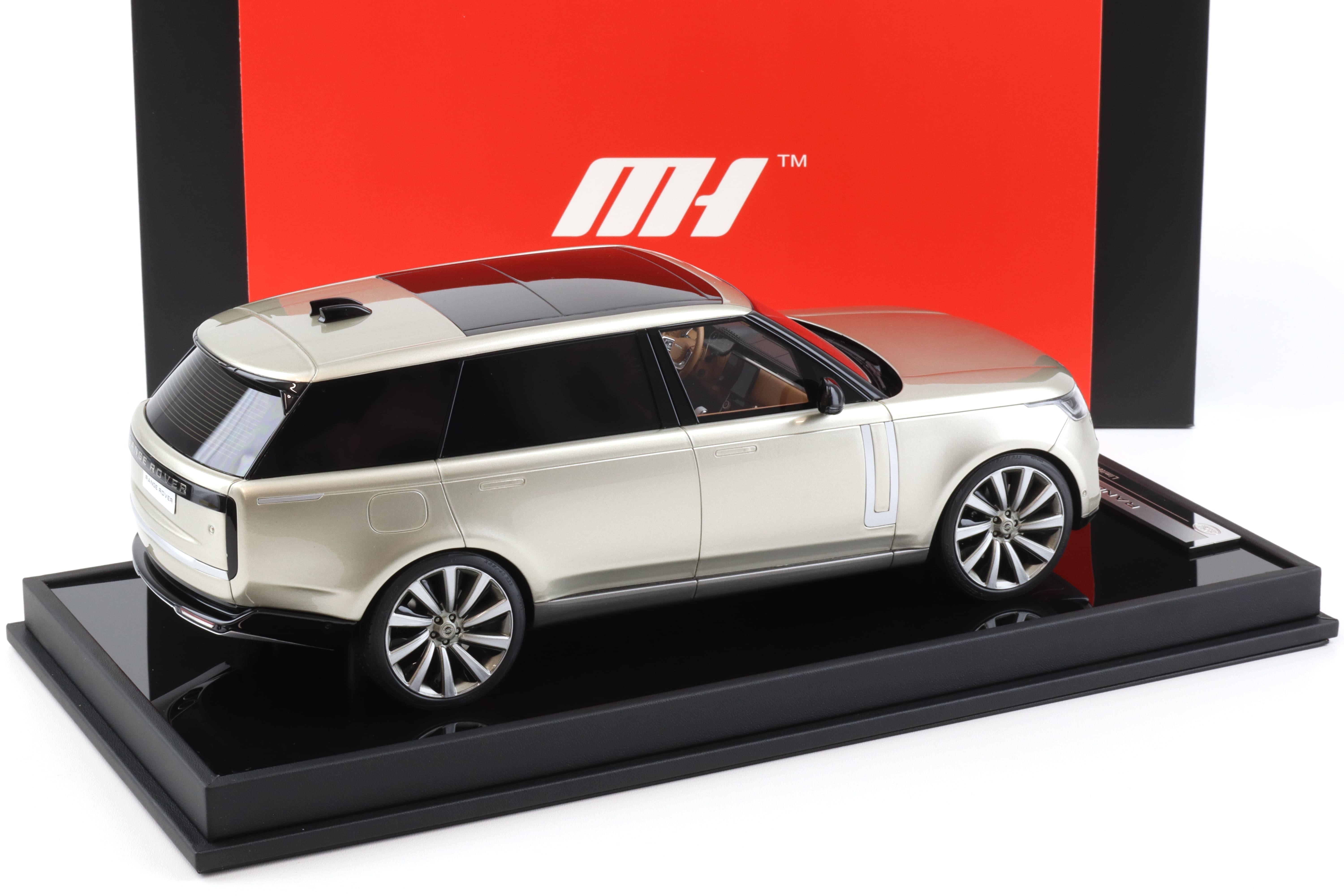 1:18 Motorhelix LCD Range Rover Autobiography 2023 light gold MH026CG