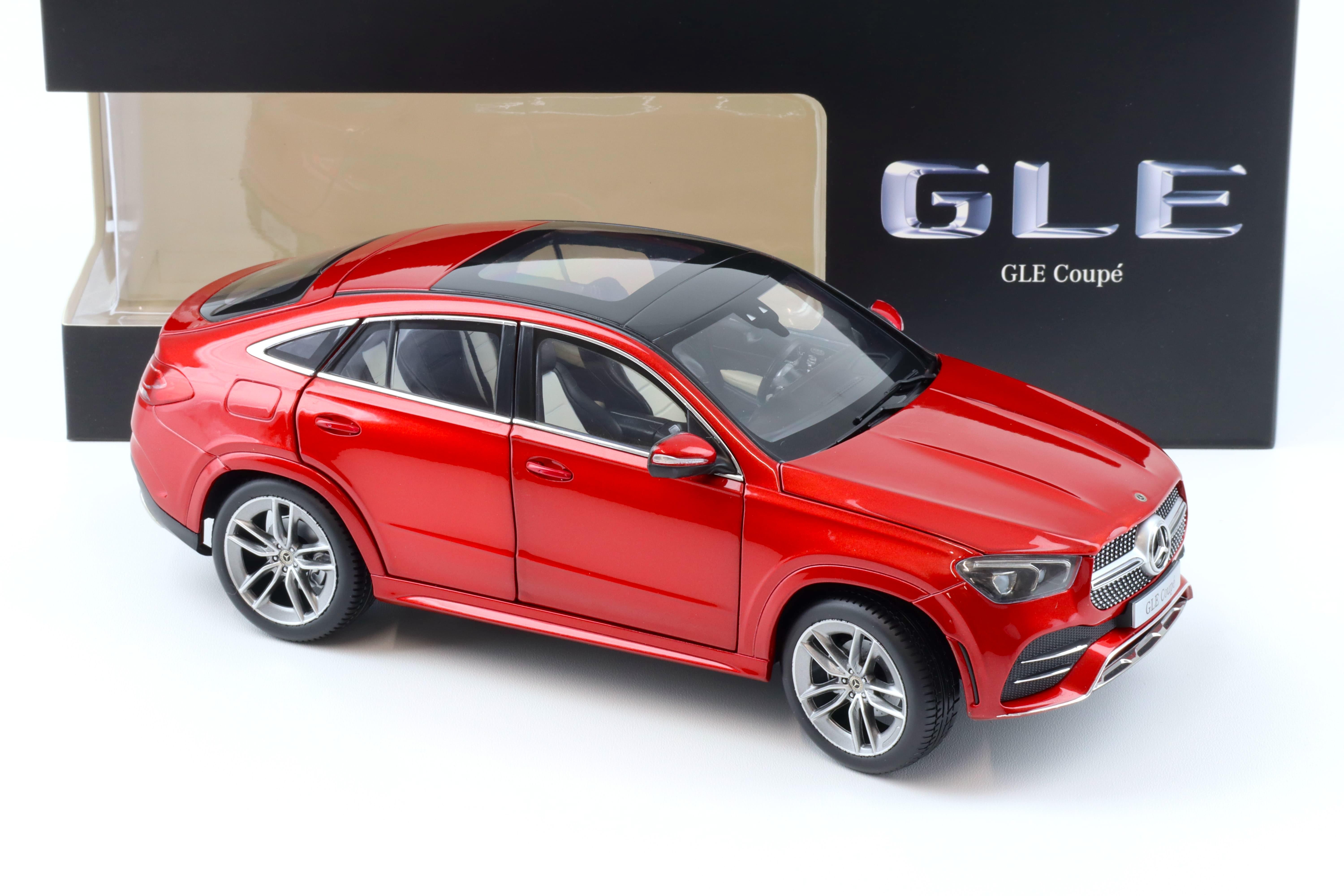 1:18 iScale Mercedes GLE Coupe C167 AMG Line designo hyacinth red metallic DEALER VERSION