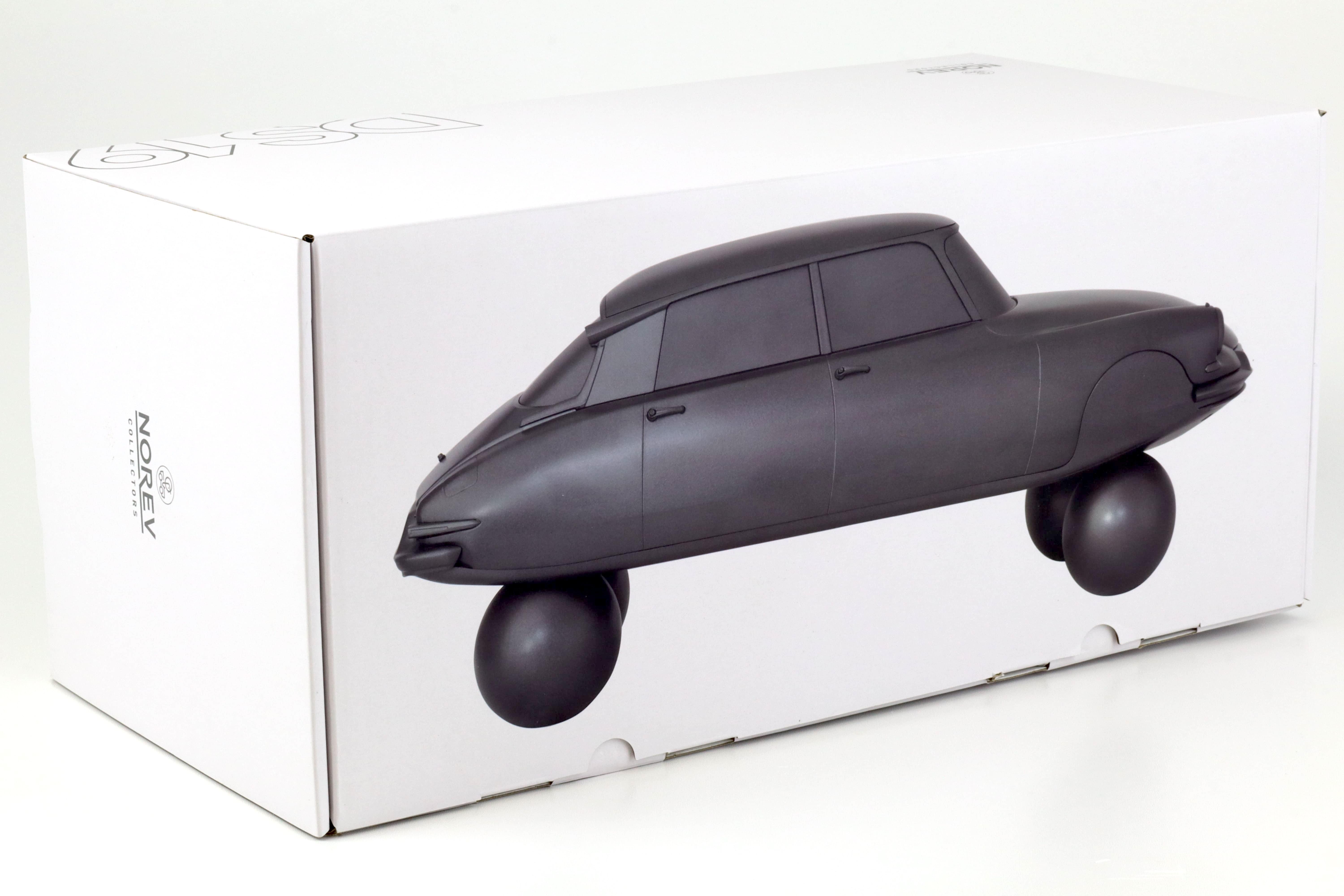 1:12 Norev Citroen DS 19 on balls 1959 Sculpture Skulptur full matt grey - Limited 100 pcs.