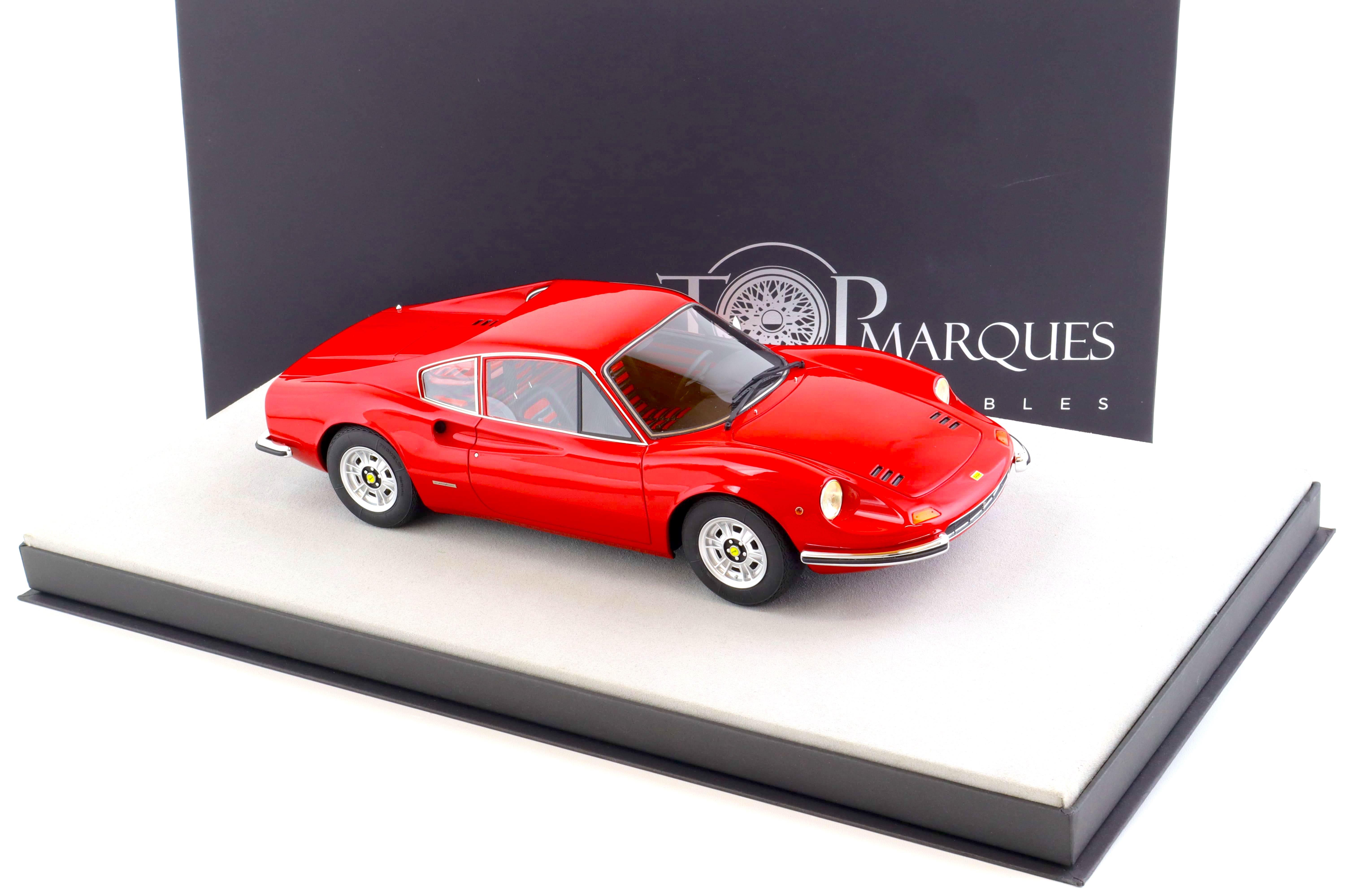 1:12 TOP Marques Ferrari Dino 246 GT Coupe 1972 red TOP12-02A