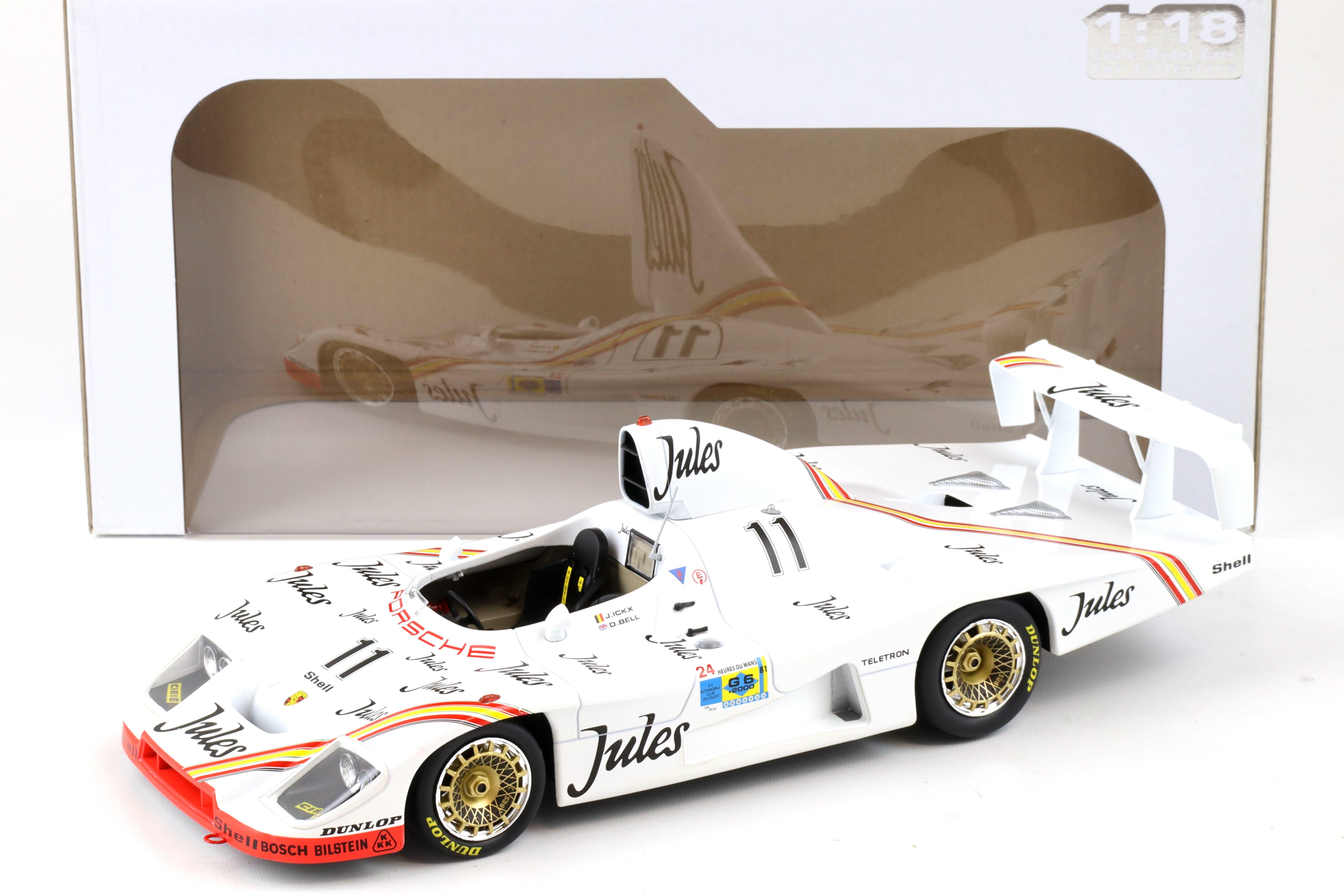 1:18 Solido Porsche 936 Winner 24h Le Mans 1981 Bell/ Ickx #11 Jules