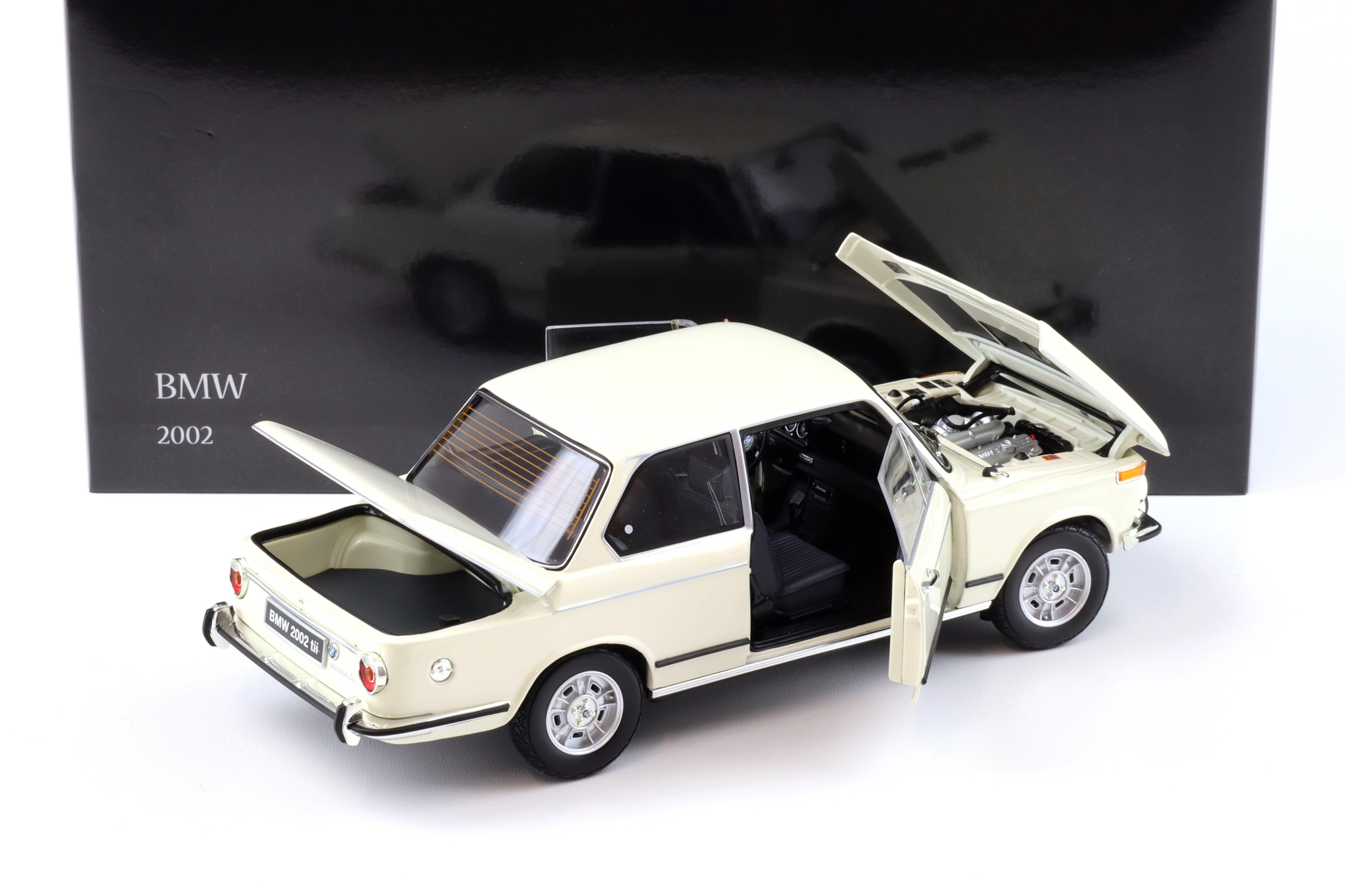 1:18 Kyosho BMW 2002 Tii 1972 white 08543W