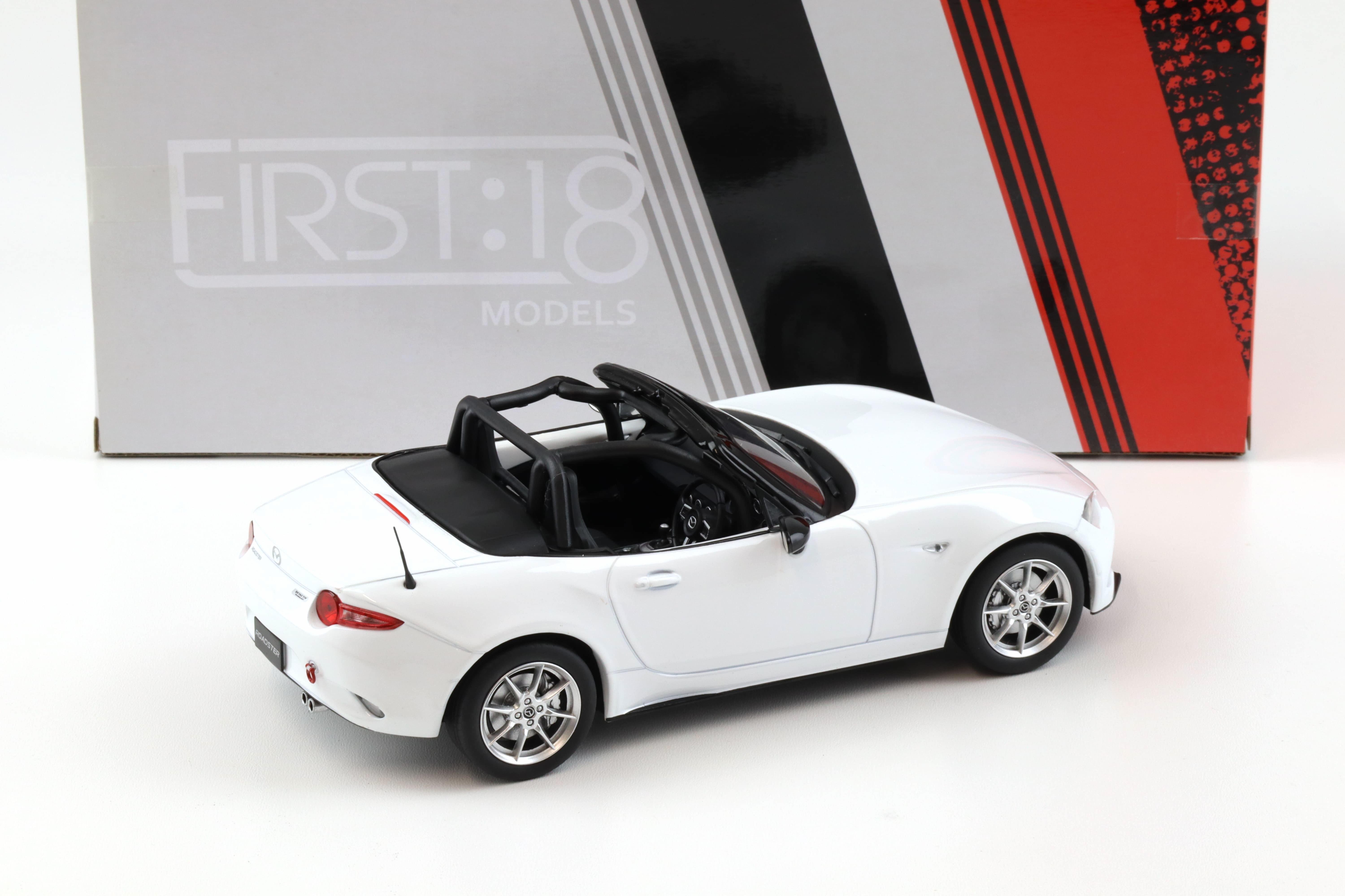 1:18 First18 Mazda MX-5 Roadster NR-A 2015 RHD white