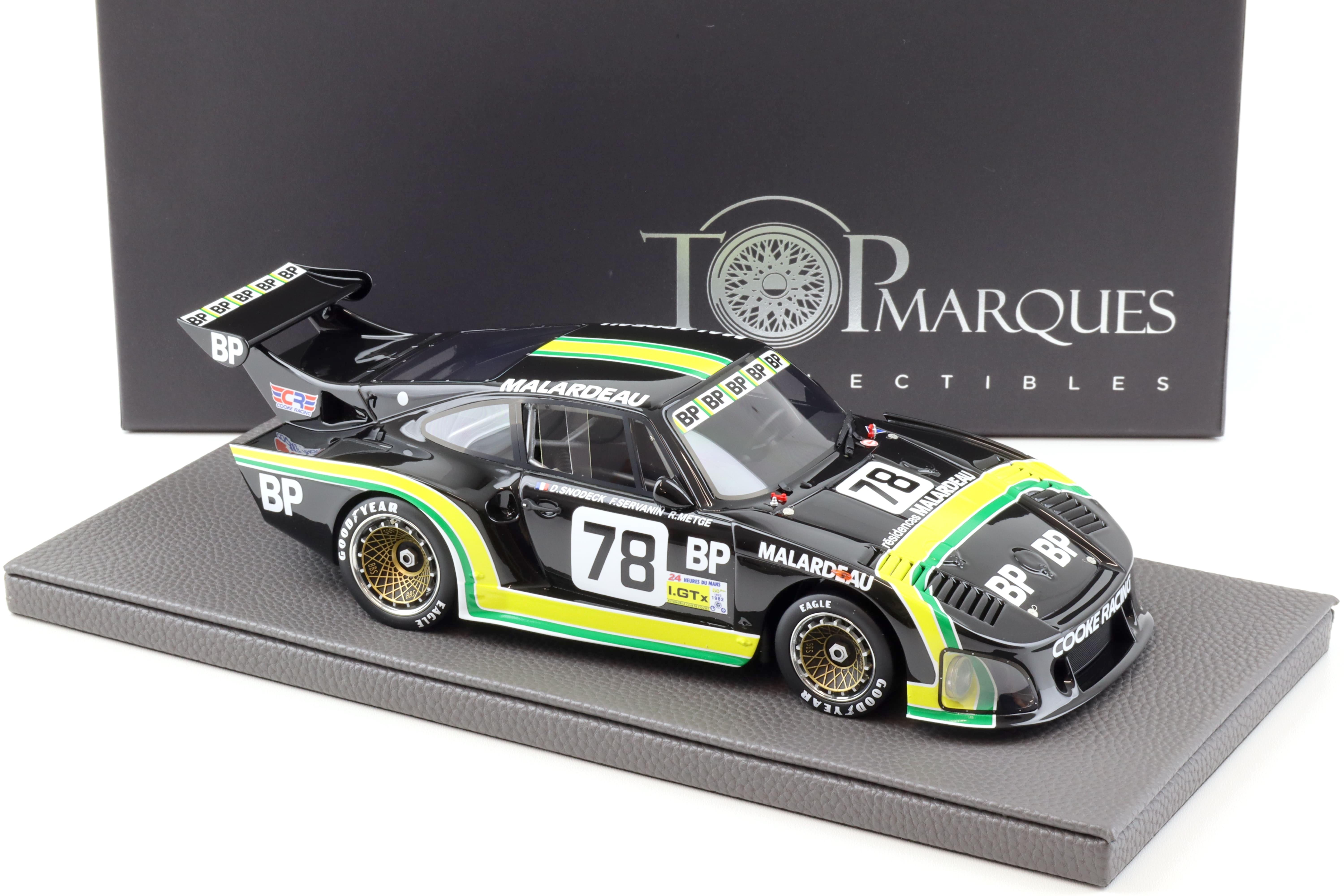 1:18 Top Marques Porsche 935 K3 Coke Racing BP Le Mans 1980 Snobeck #78