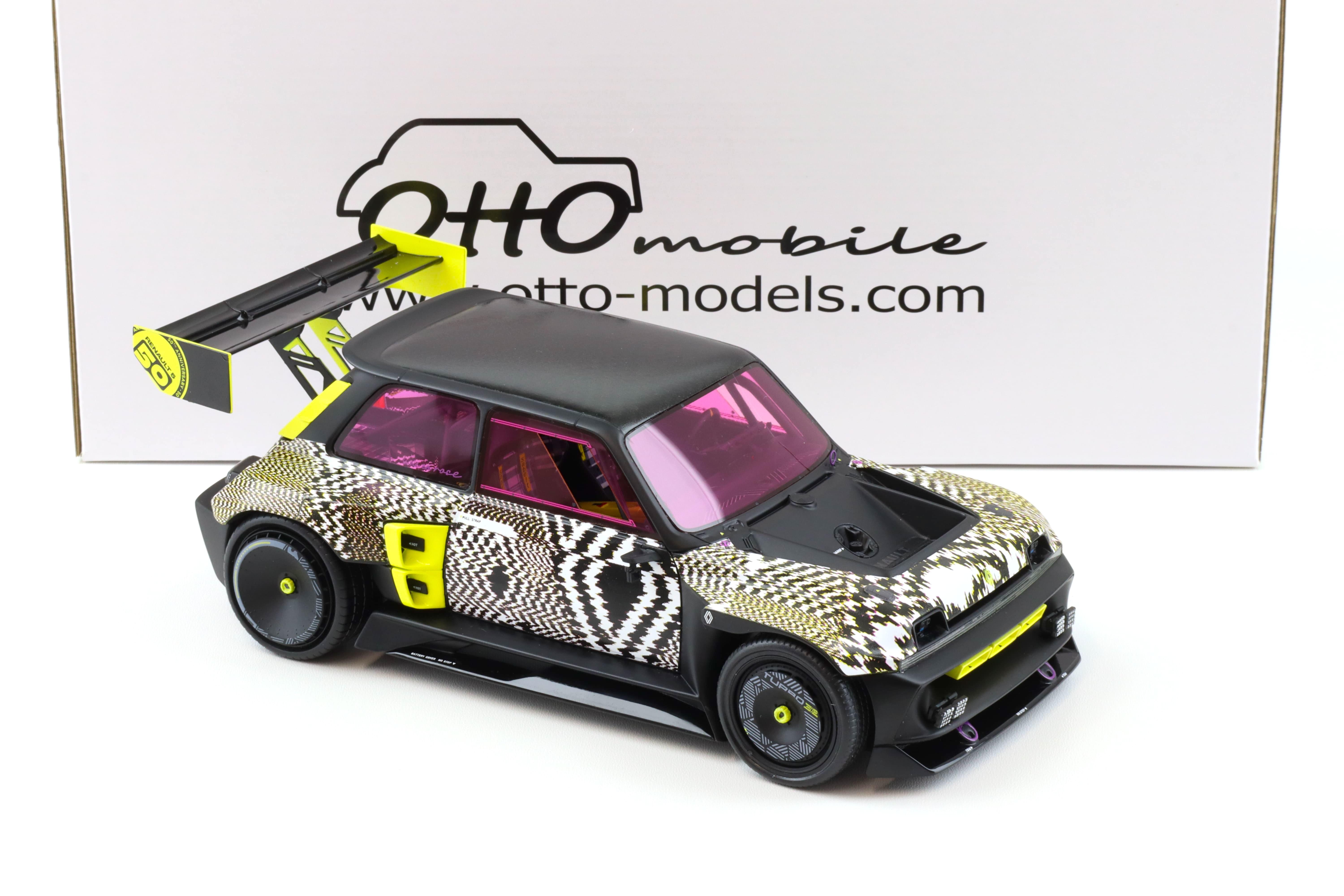 1:18 OTTO mobile OT447 Renault 5 Turbo 3E 2022 black 