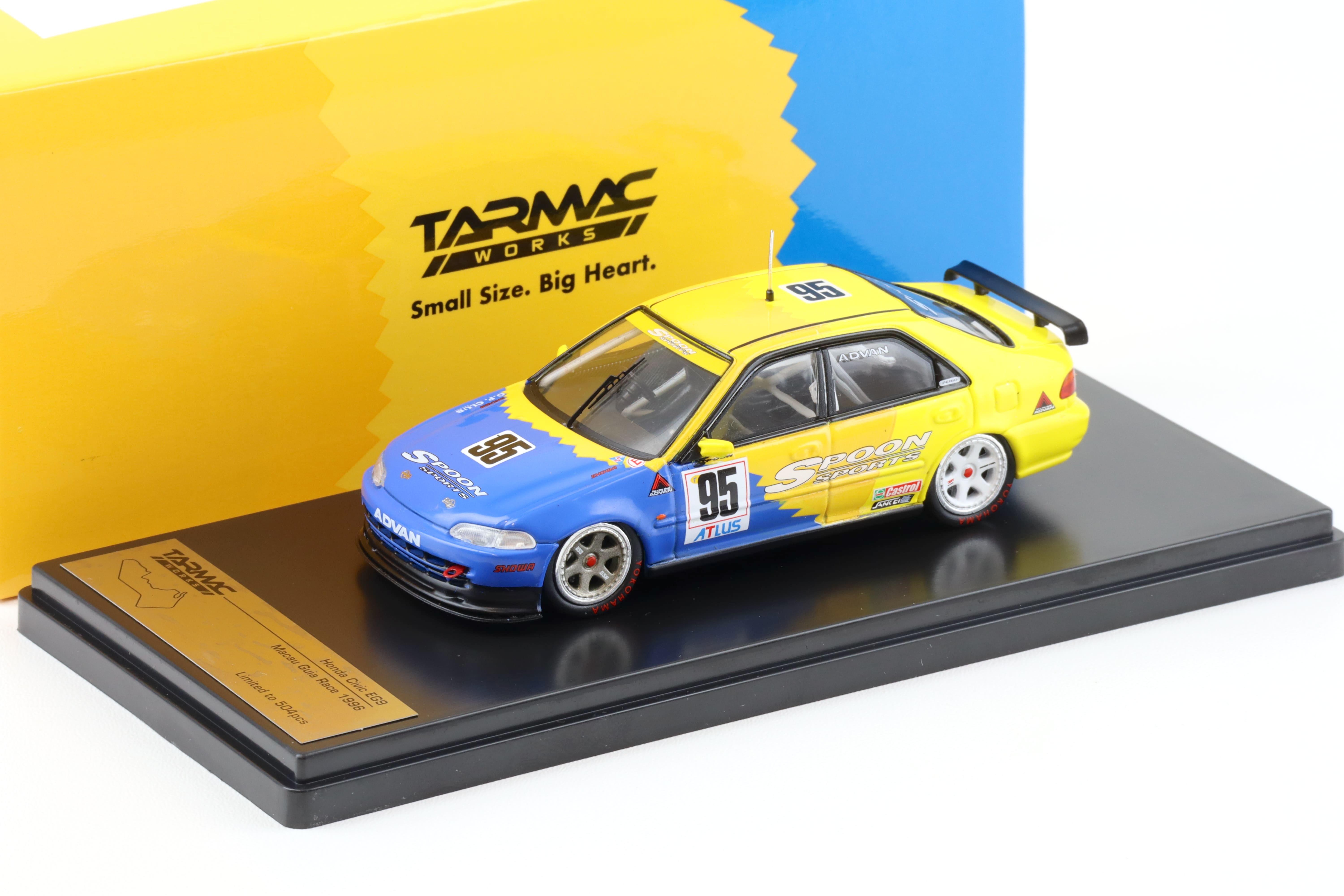 1:43 Tarmac Honda Civic EG9 Macau Guia Race GP 1996 SPOON #95