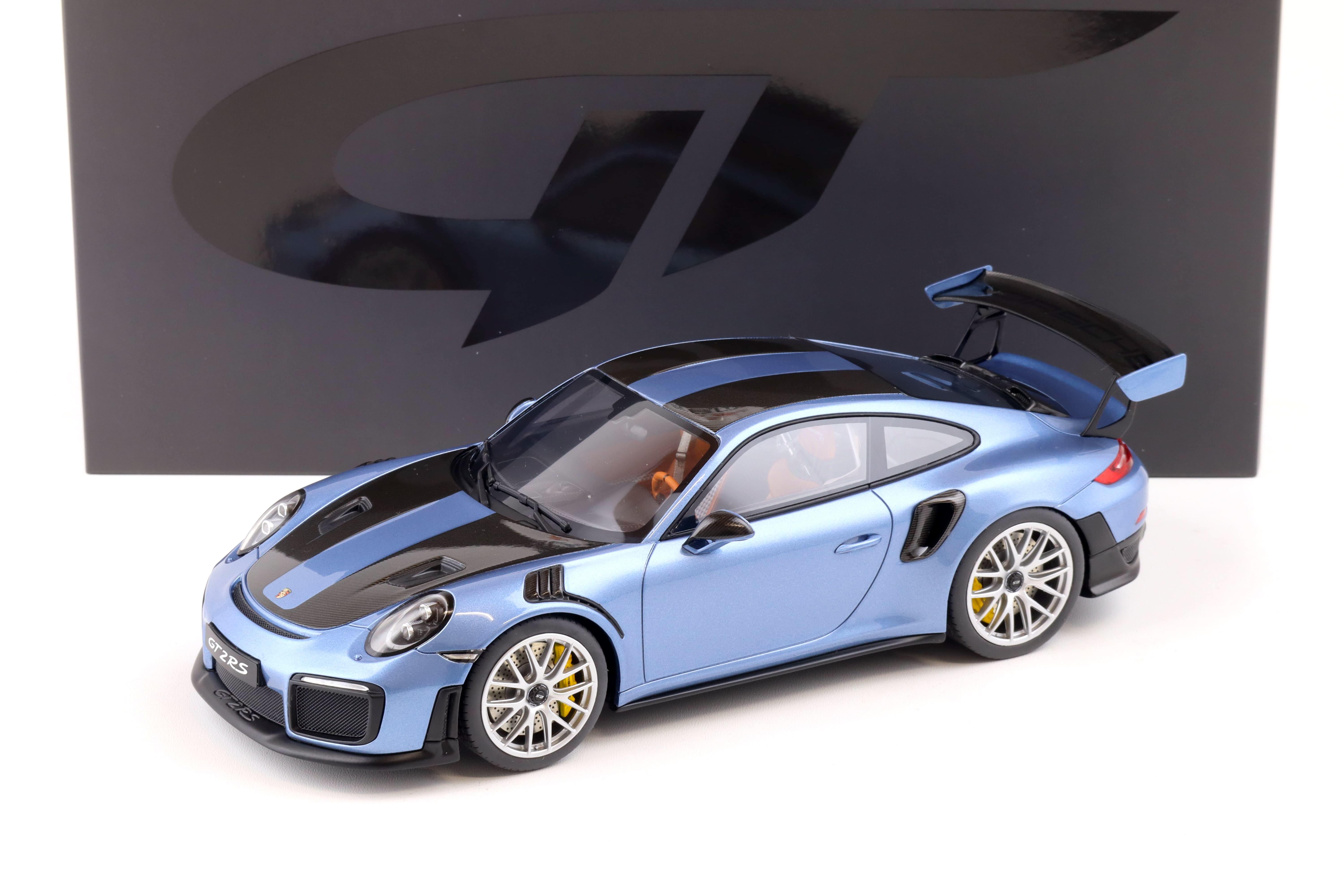 1:18 GT Spirit GT429 Porsche 911 (991.2) GT2 RS Coupe 2021 Gemini blue metallic 
