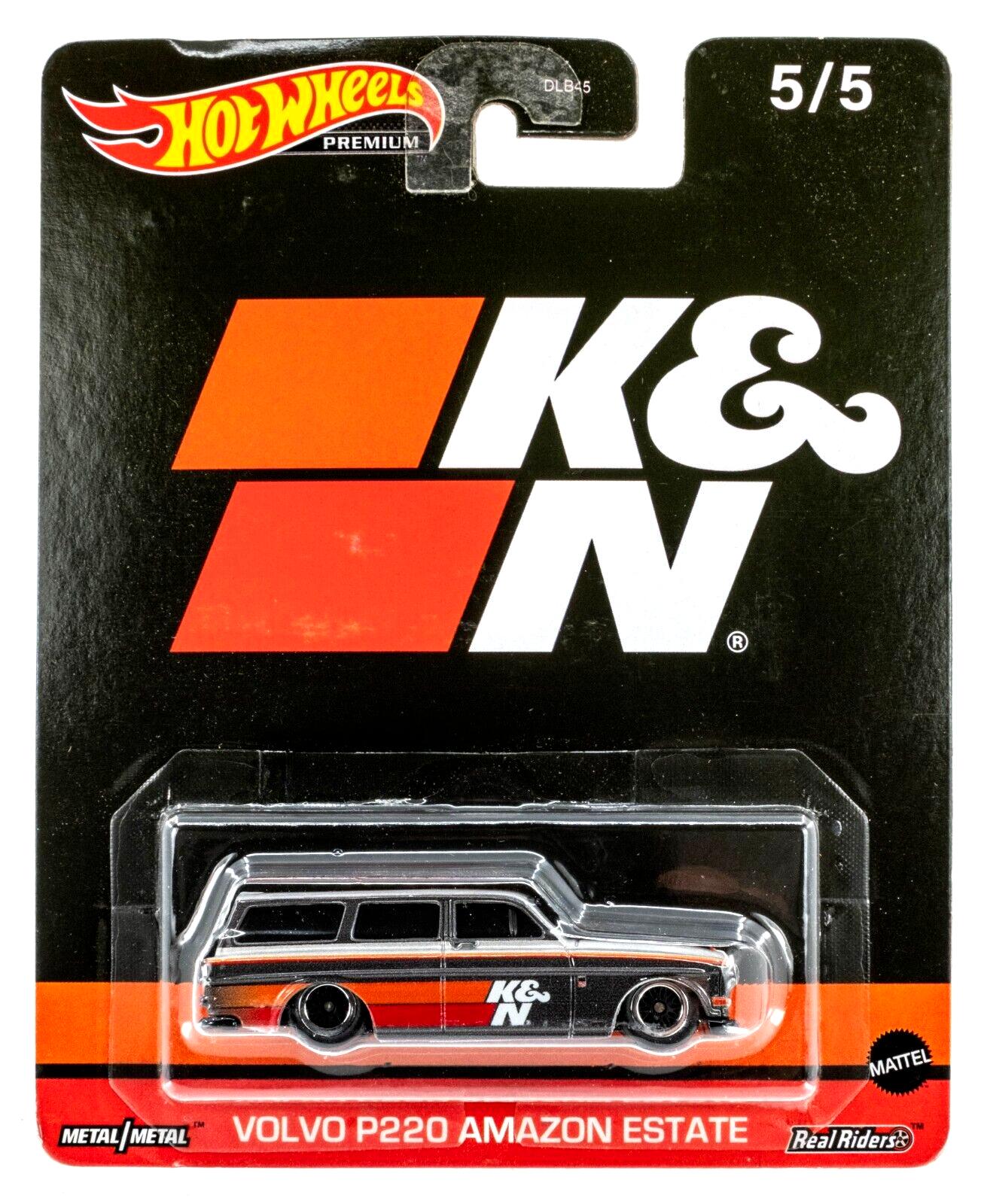 1:64 Hot Wheels Premium 2023 Pop Culture 979V Volvo P220 Amazon Estate K&N