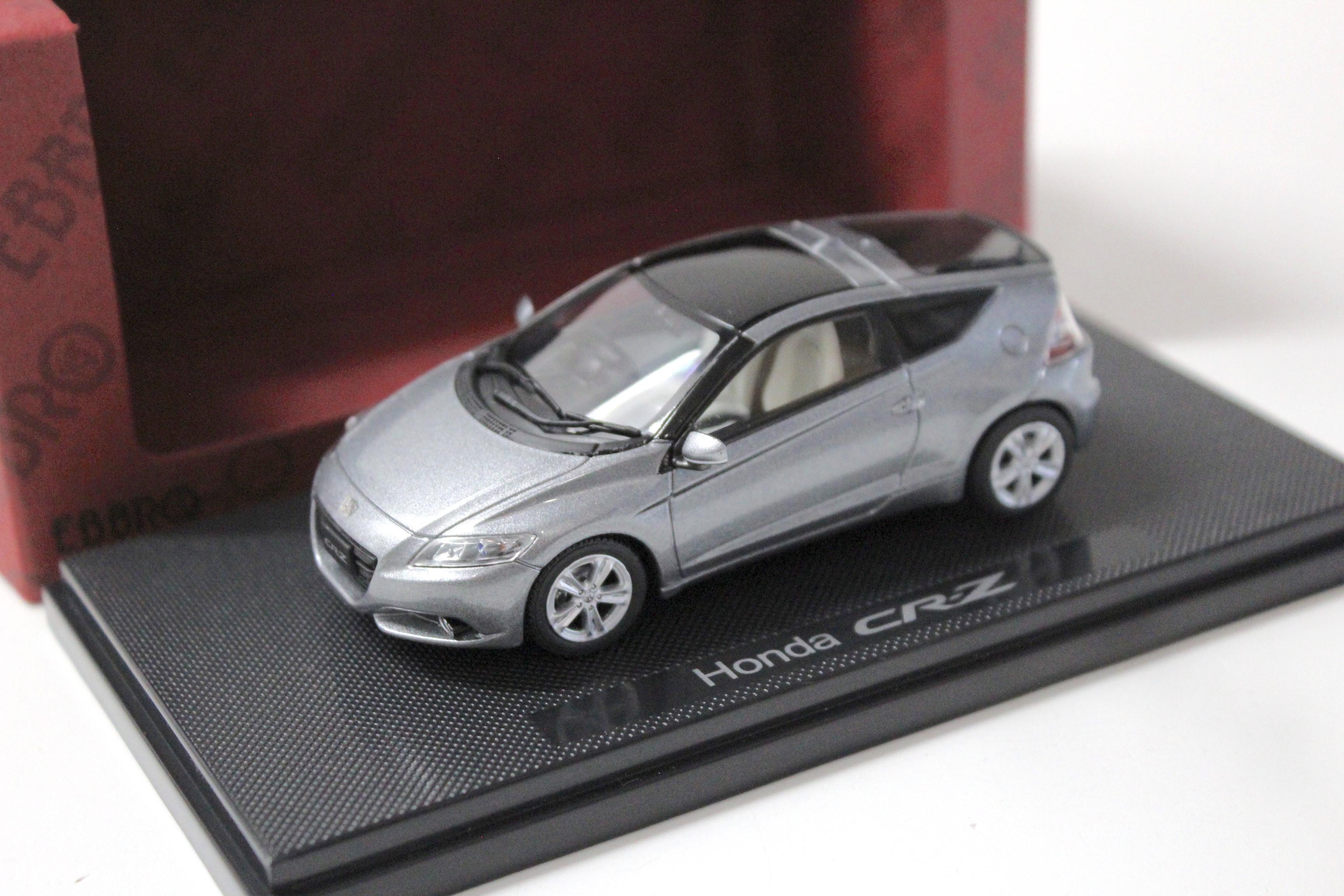 1:43 EBBRO Honda CR-Z silver-grey metallic