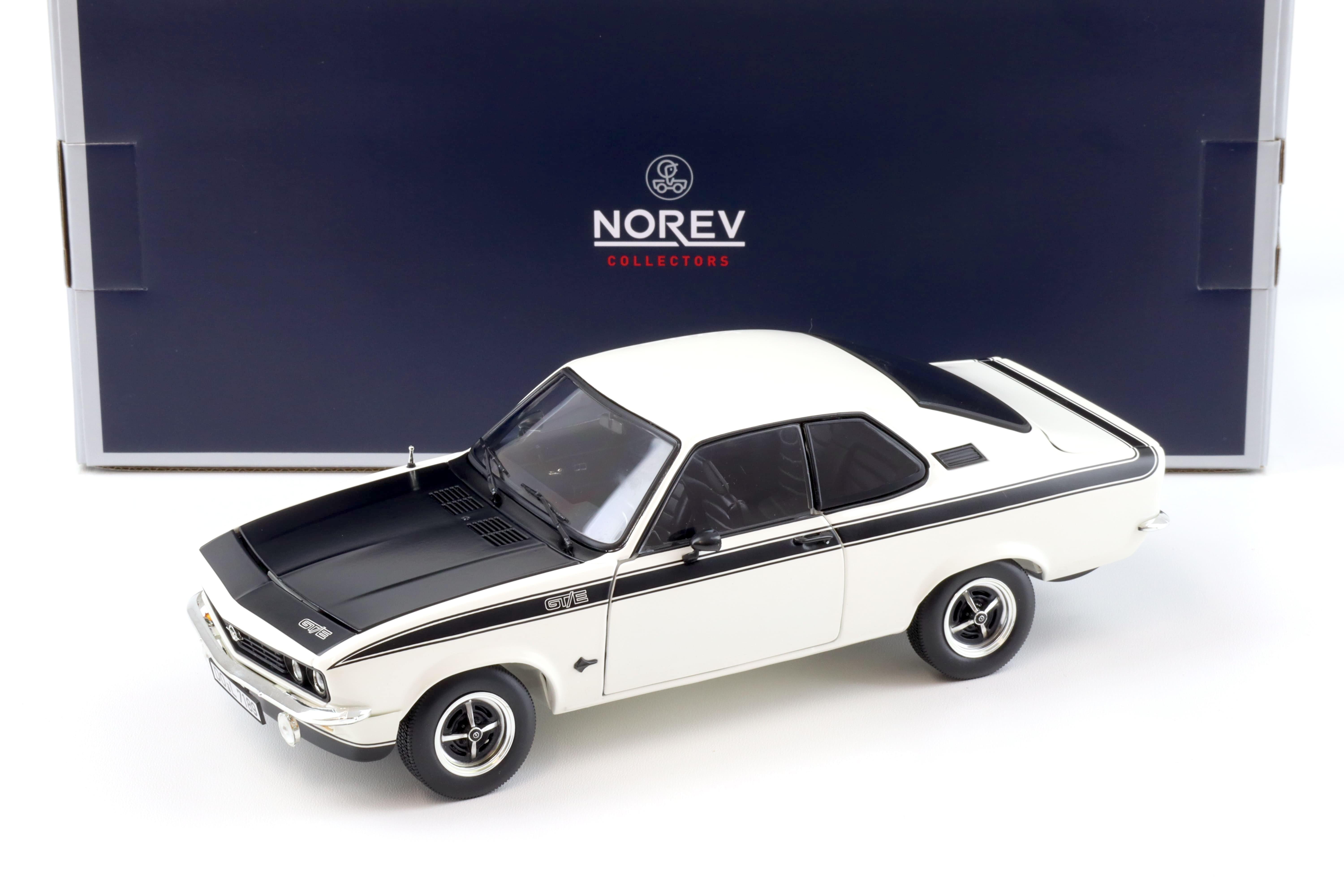 1:18 Norev Opel Manta A GT/E Coupe 1975 white/ black