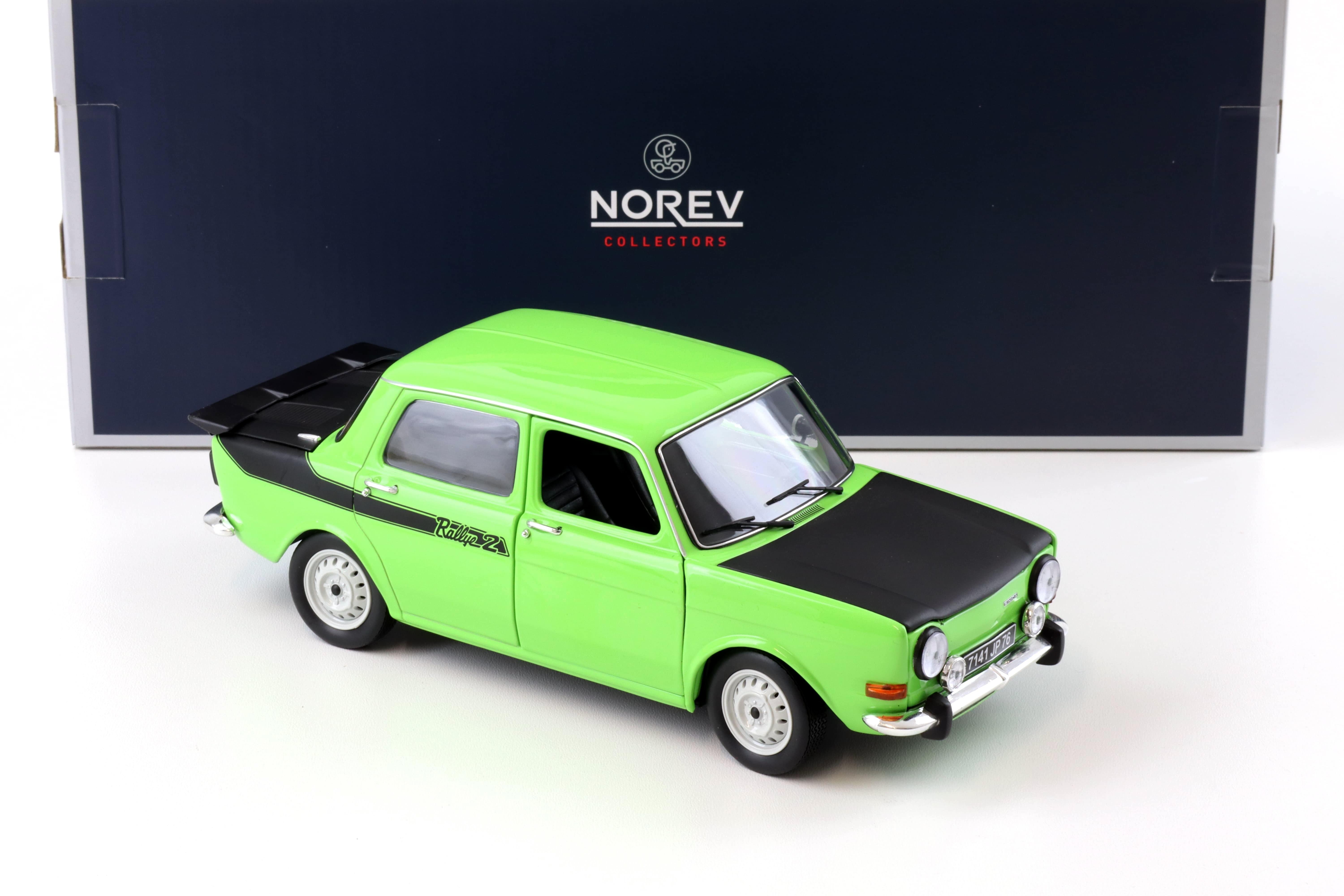 1:18 Norev Simca 1000 Rallye 2 Racing green/ matt black 1976