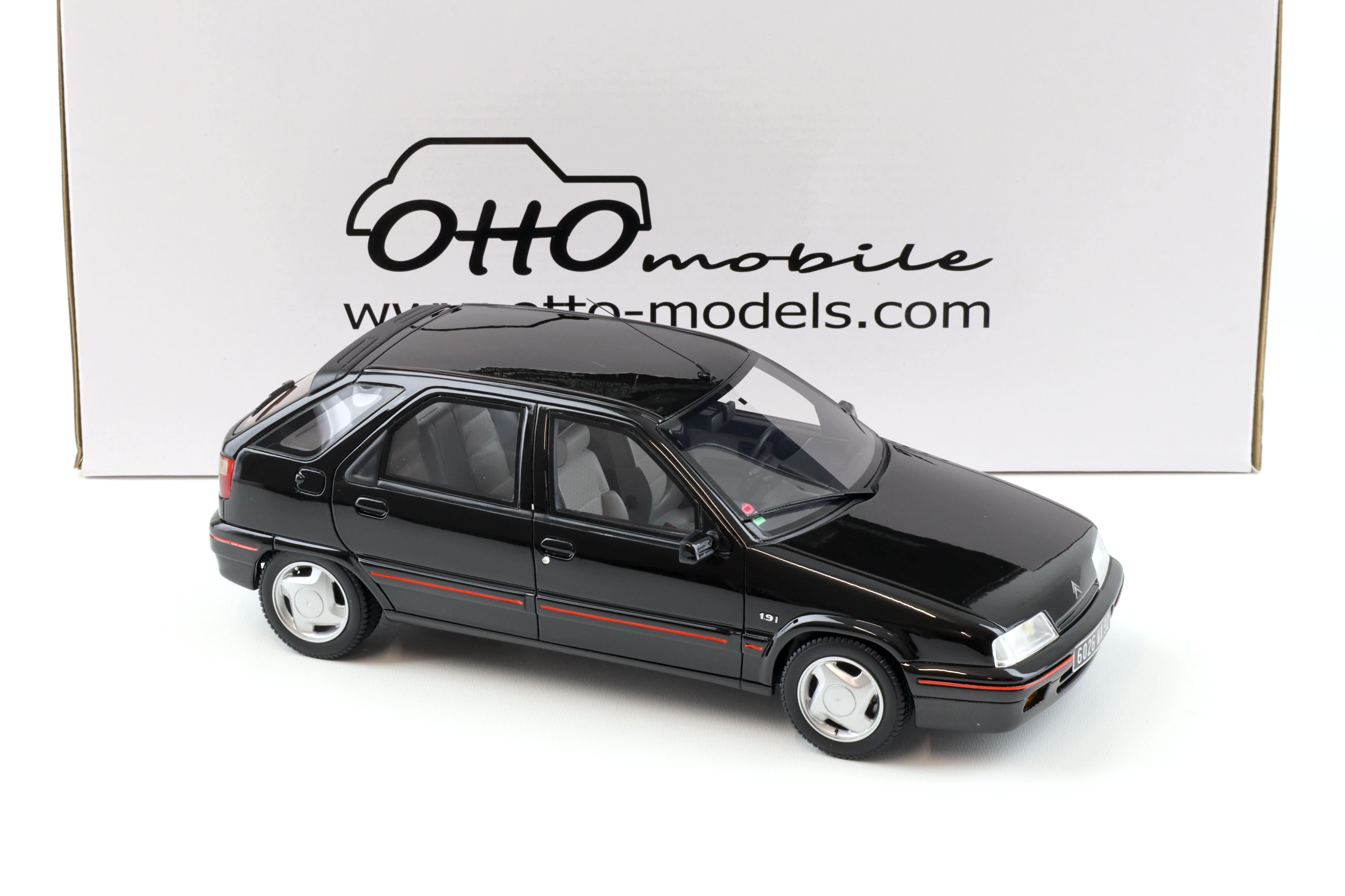 1:18 OTTO mobile OT1081 Citroen ZX Volcane 1.9i 5-doors black onyx 1991