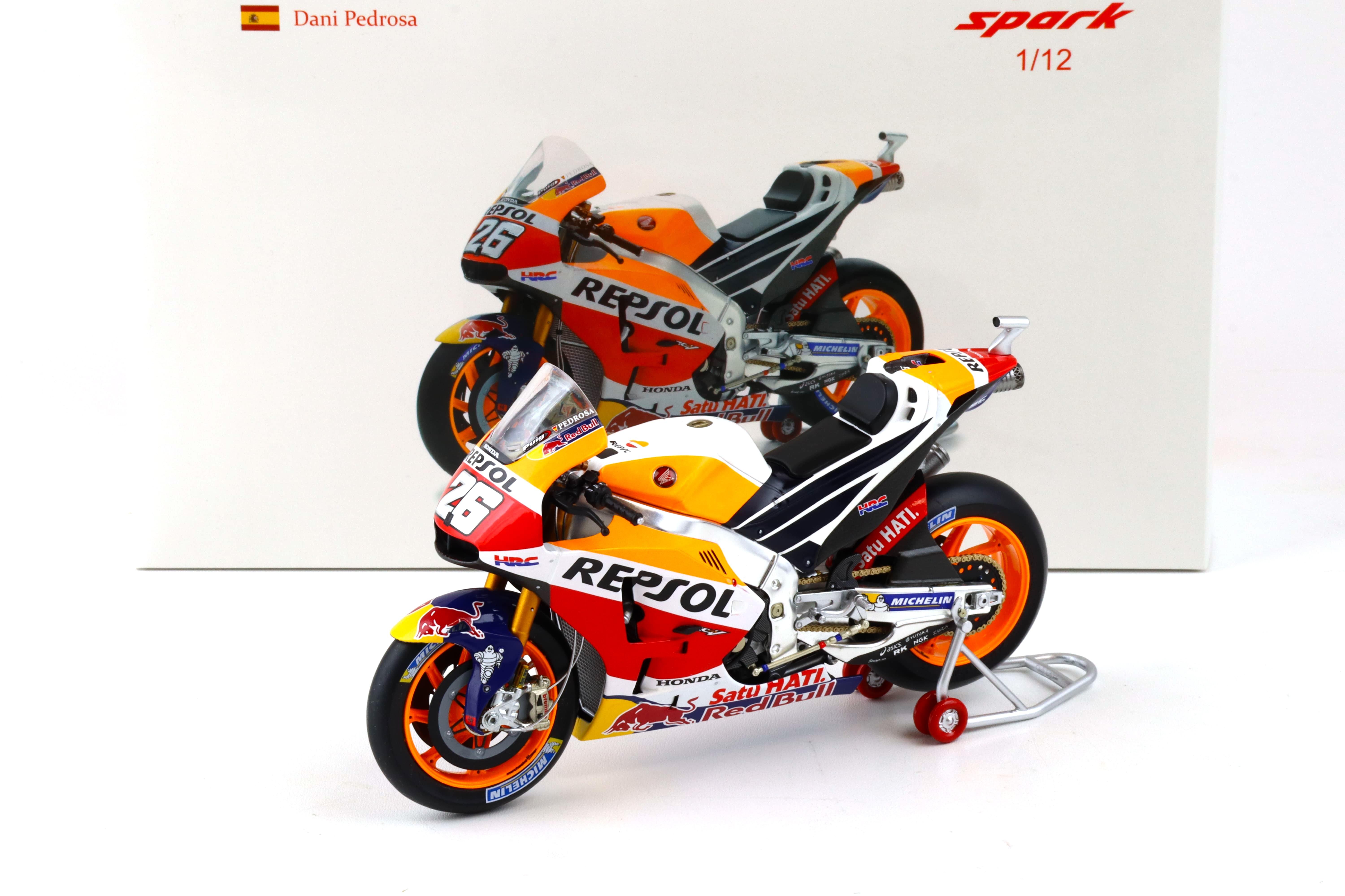 1:12 Spark Honda RC213V Team Repsol Dani Pedrosa #26 Moto GP 2016 M12016