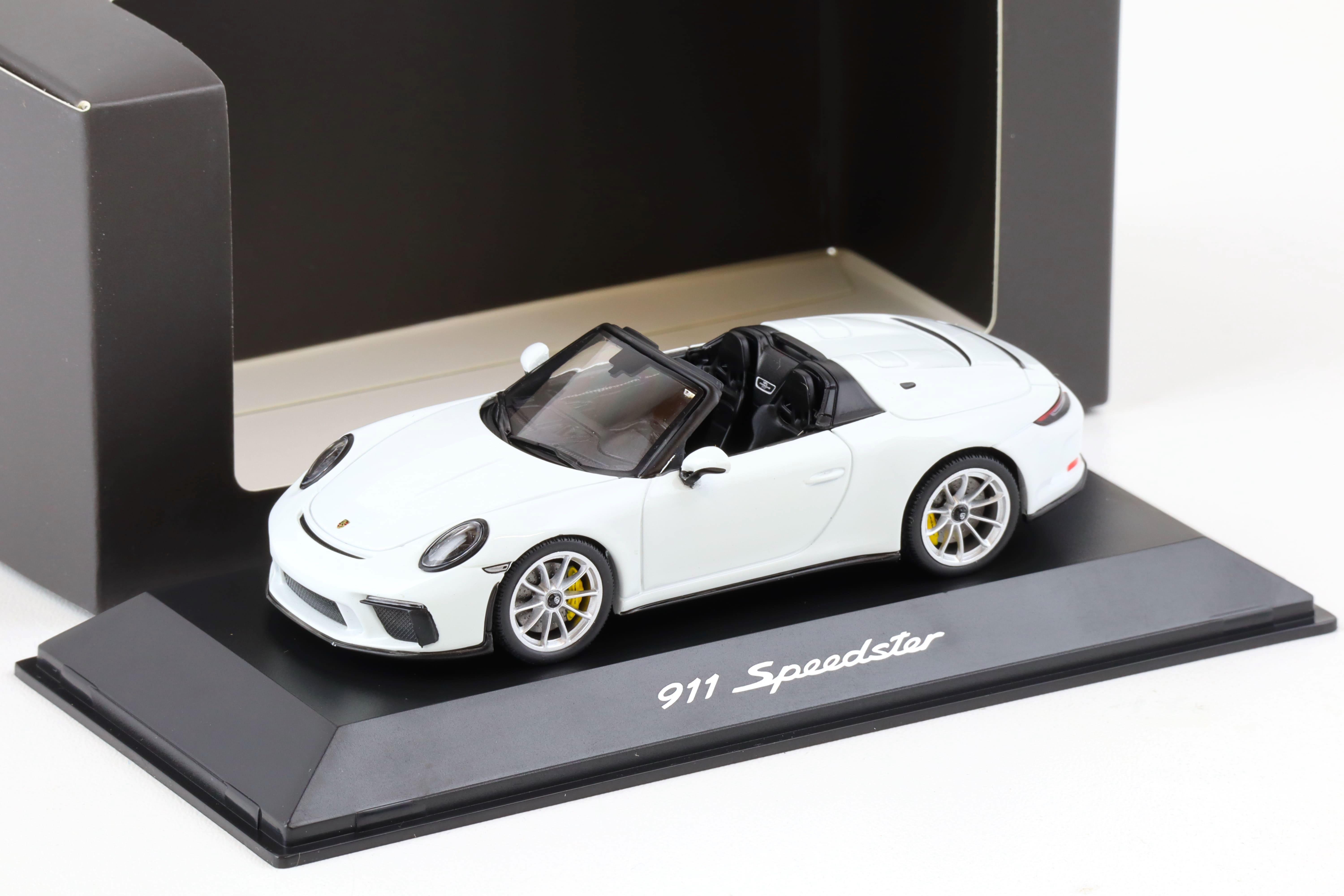 1:43 Spark Porsche 911 (991) Speedster 2019 white WAP DEALER VERSION