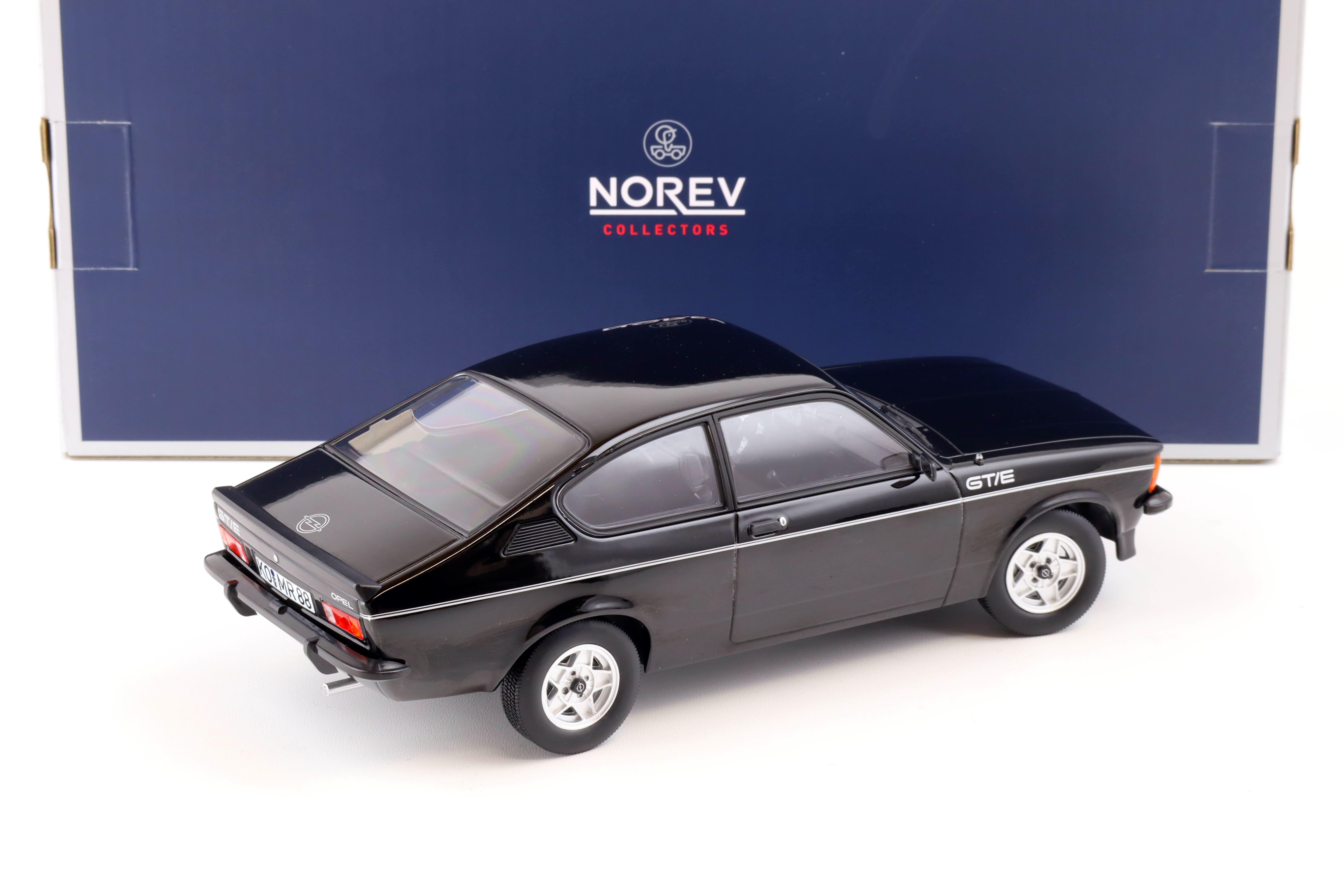 1:18 Norev Opel Kadett GT/E C-Coupe 1977 black - Limited 500 pcs.