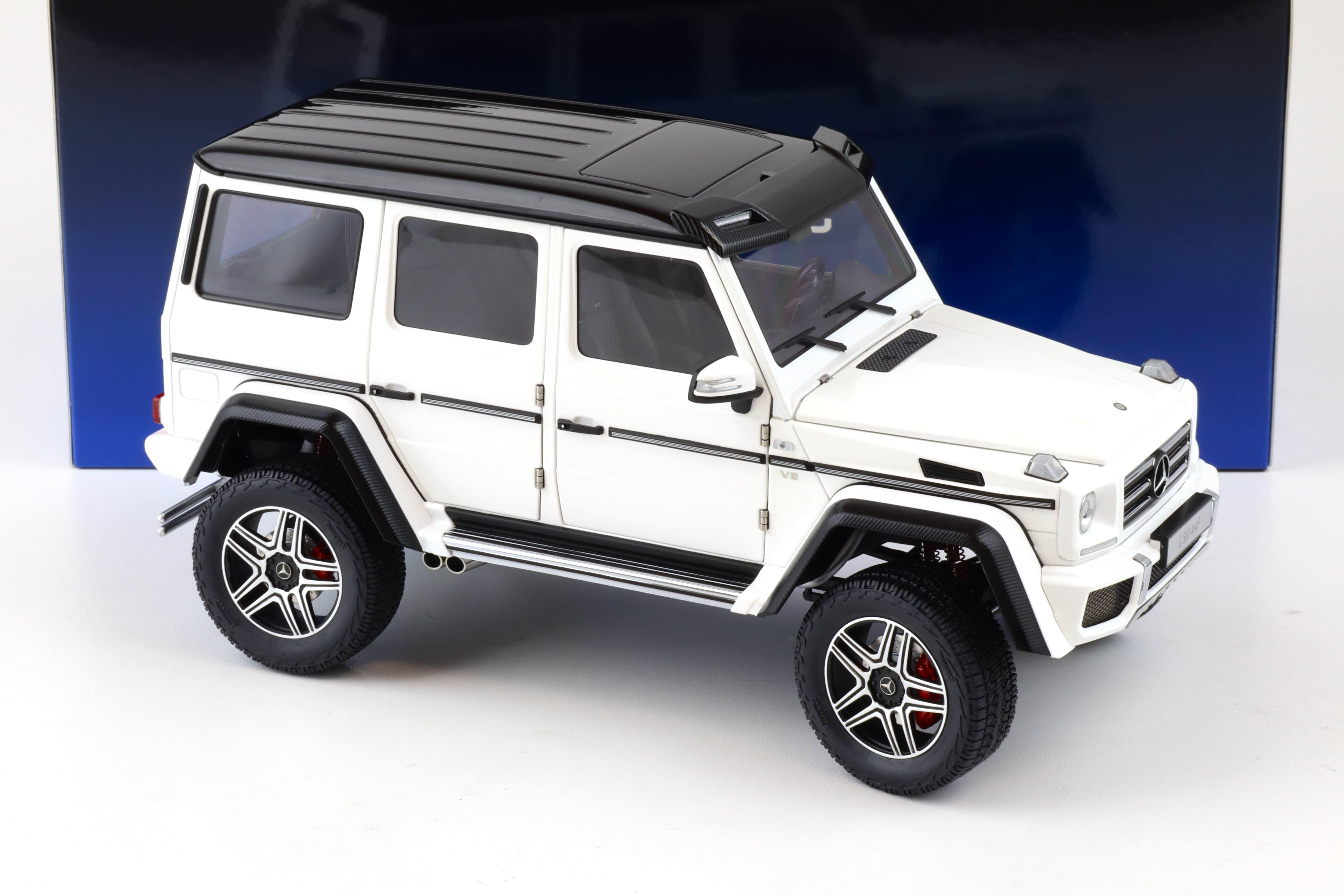 1:18 AUTOart Mercedes G500 4×4² G-Klasse Gloss white 76316