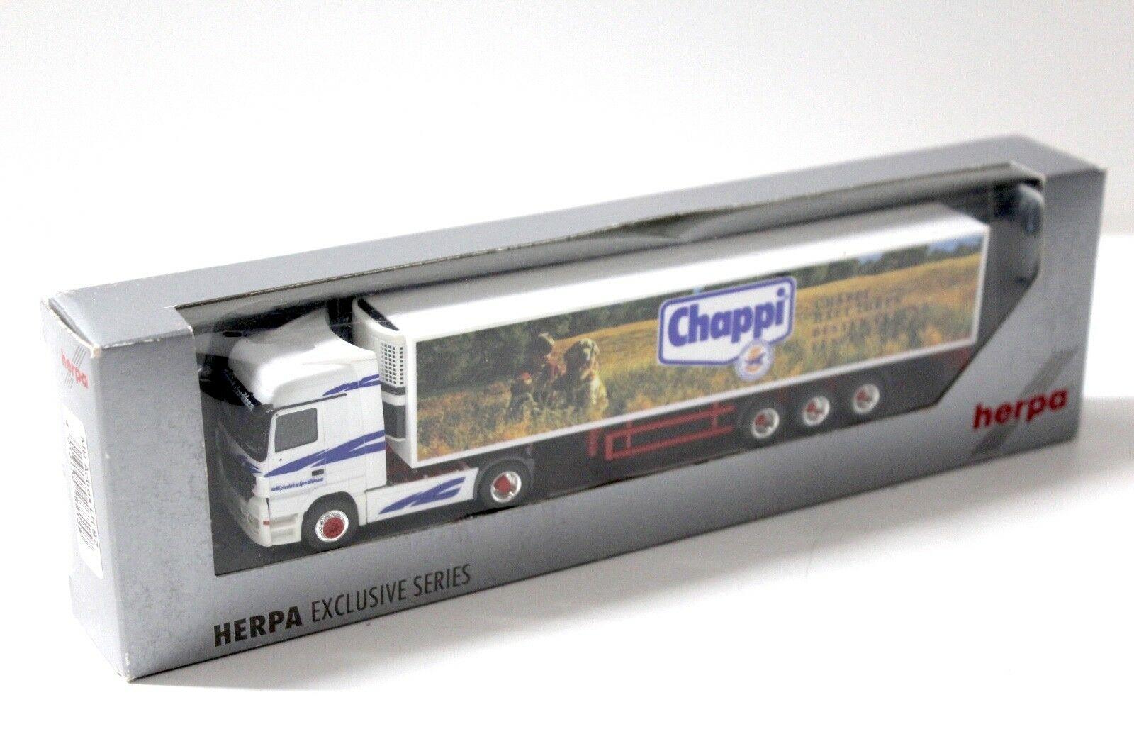 1:87 Herpa Mercedes Actros LH SZ Kühlkoffer "CHAPPI"