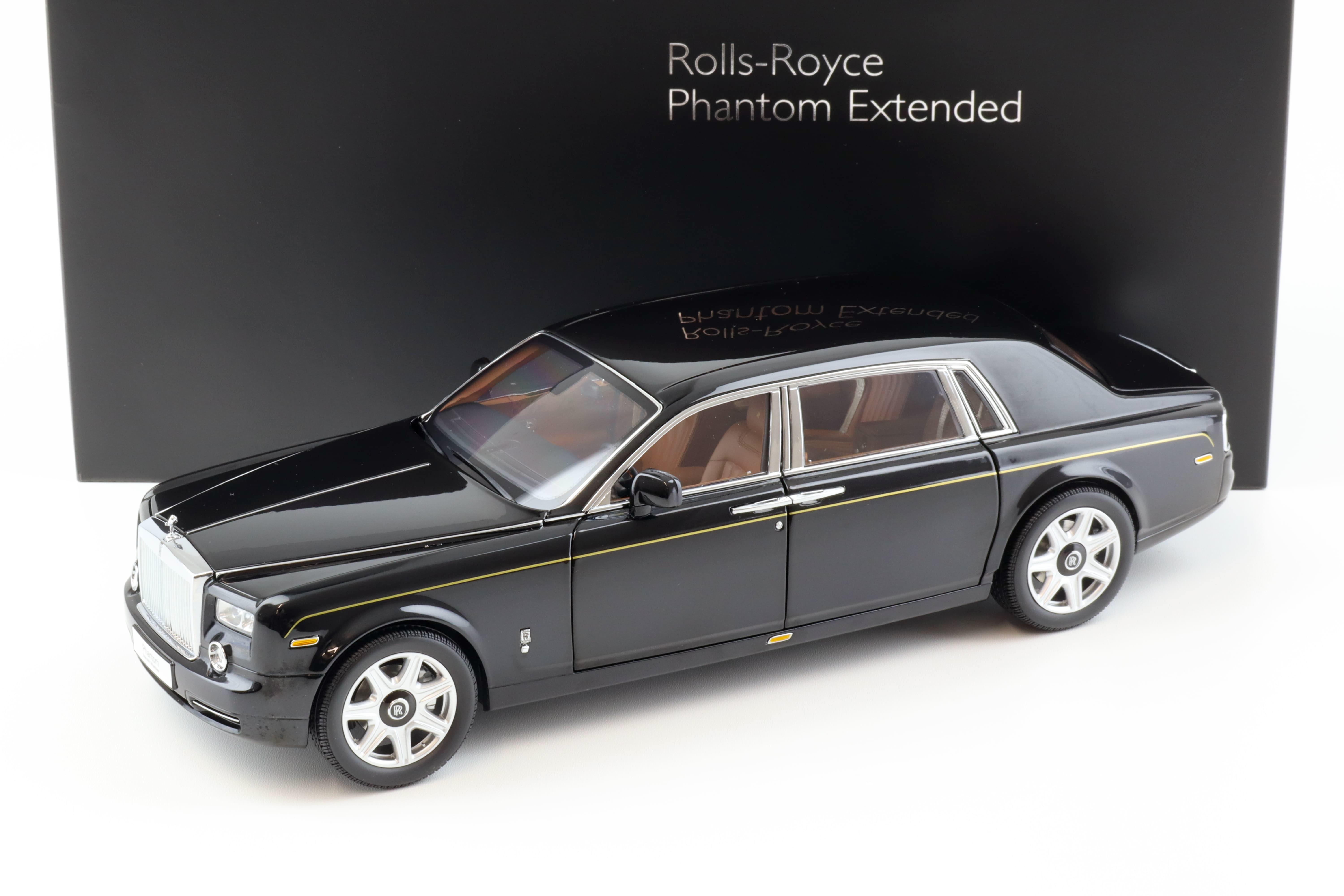 1:18 Kyosho Rolls Royce Phantom EWB Extended Wheelbase 2012 Diamond black