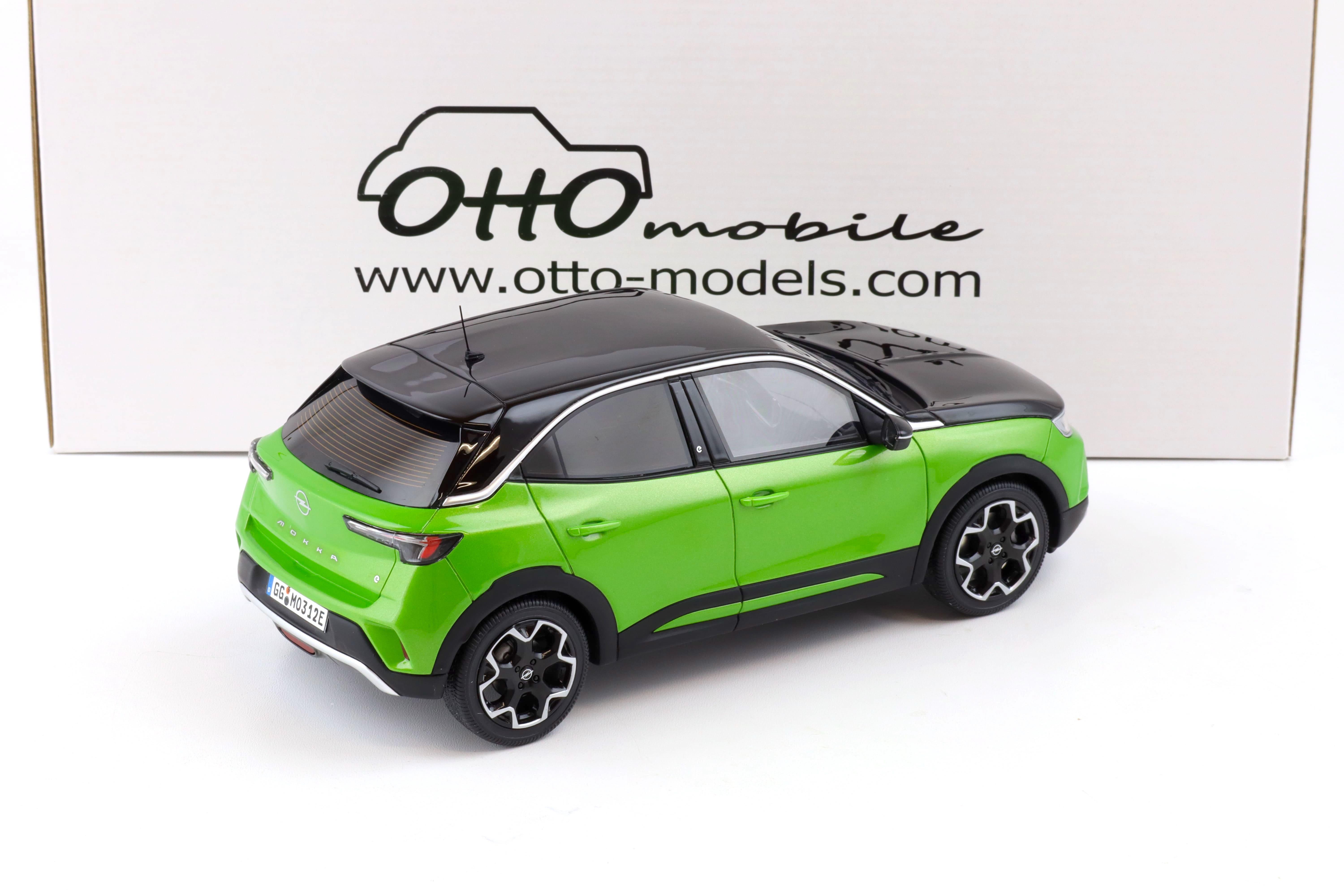 1:18 OTTO mobile OT435 Opel Mokka E GS Line green metallic 2021