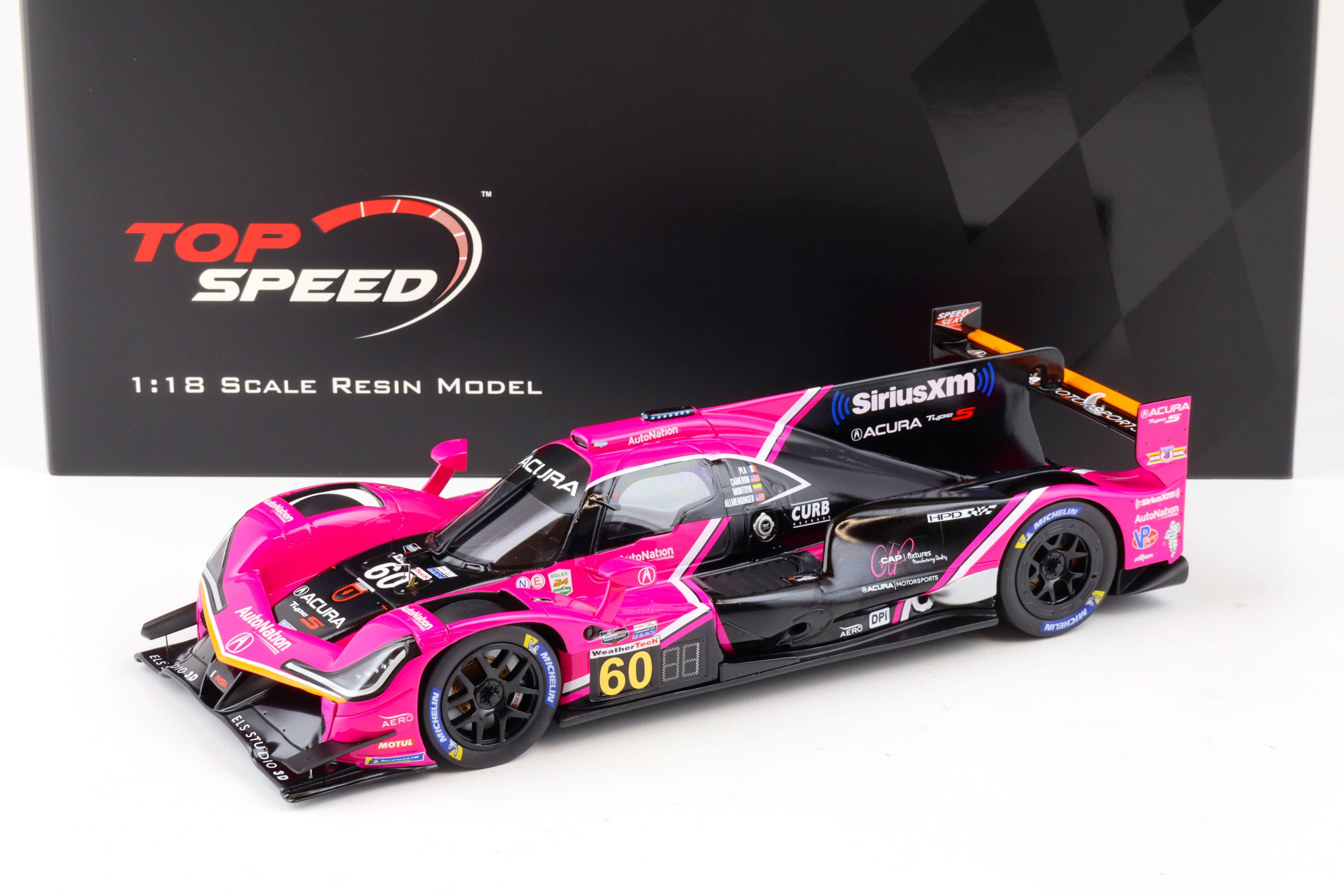 1:18 Top Speed Acura ARX-05 Dpi #60 IMSA Daytona 24h 2021 Meyer Shank Racing TS0325