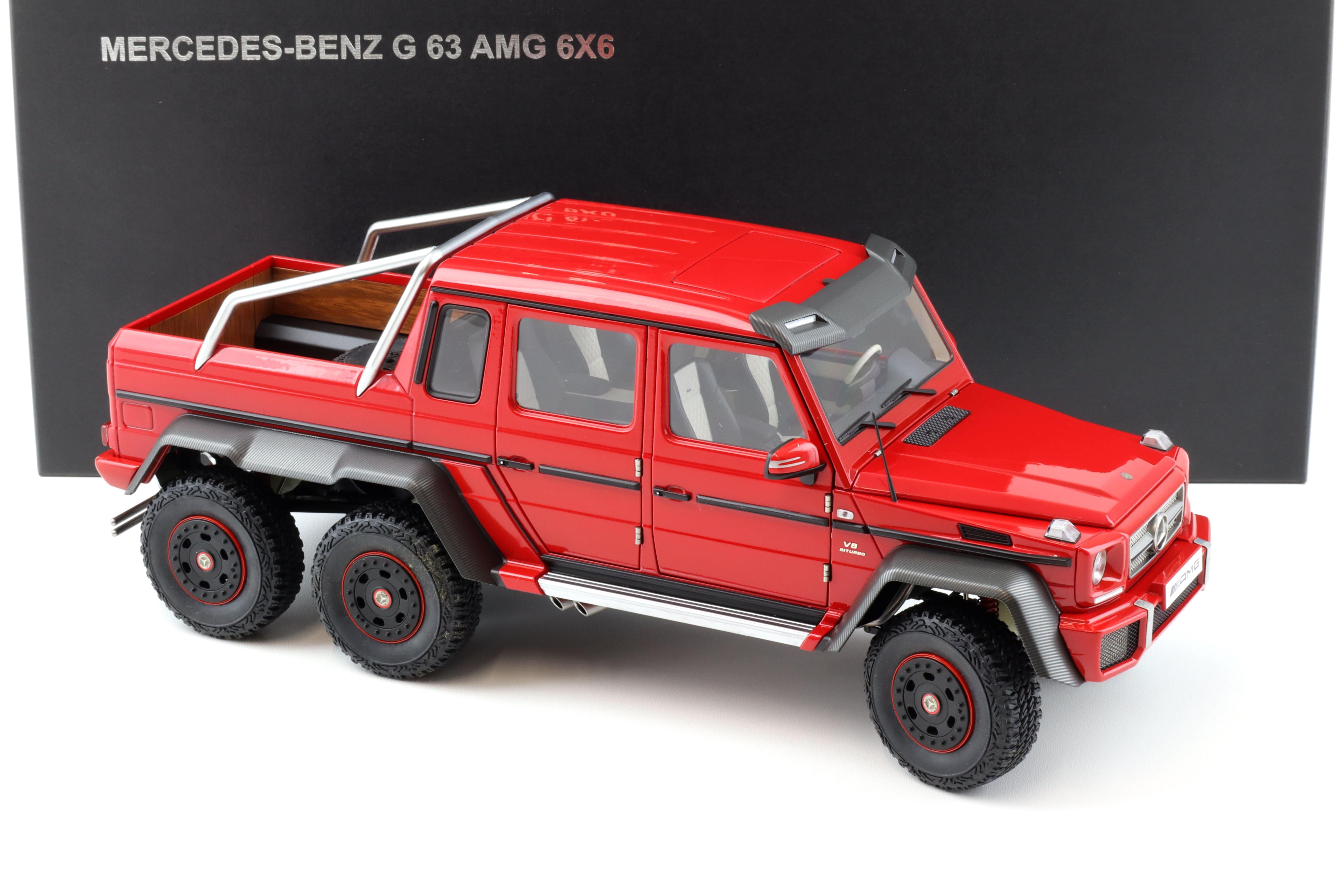 1:18 AUTOart 2013 Mercedes G63 AMG 6x6 red 76304