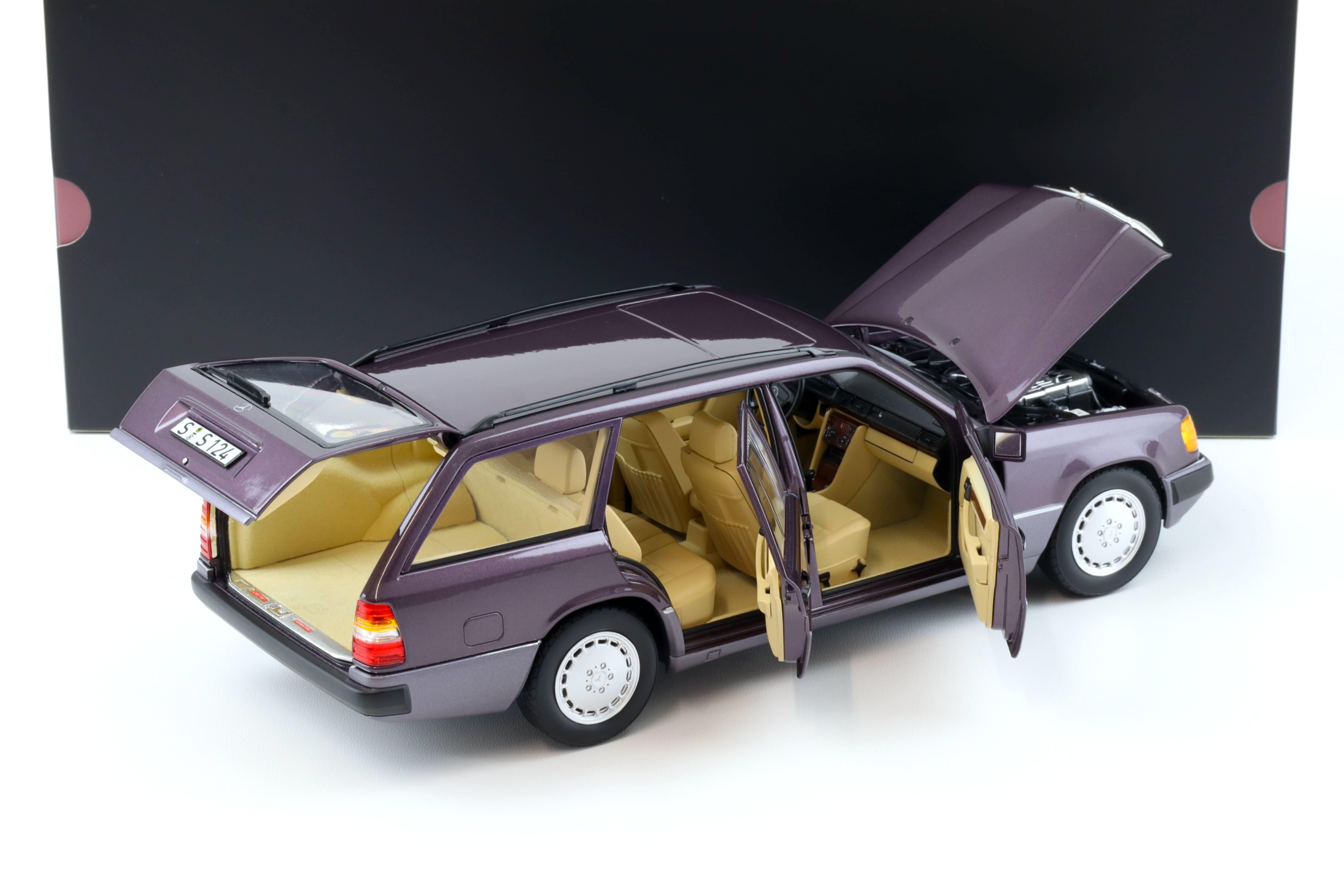 1:18 Norev Mercedes 300 D T-Modell Estate S124 E-Class bornite metallic DEALER VERSION