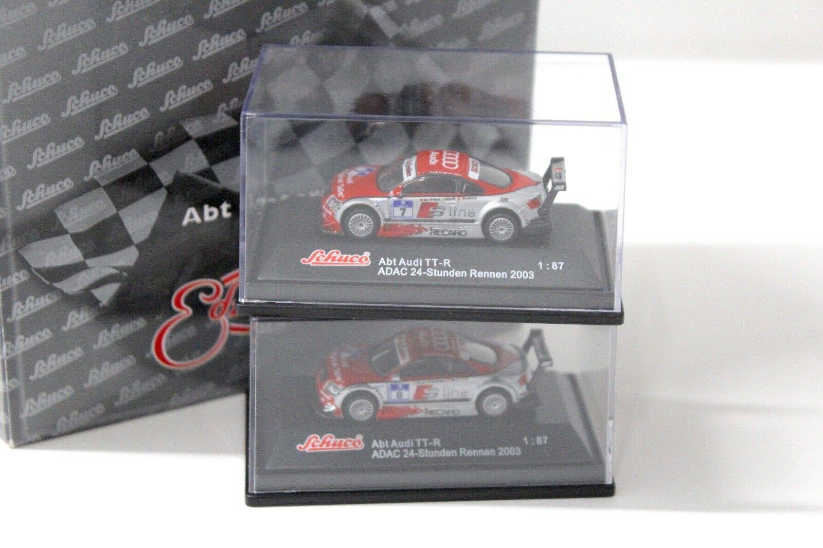 1:87 Schuco ABT Audi TT-R 24h Rennen 2003 ADAC Band